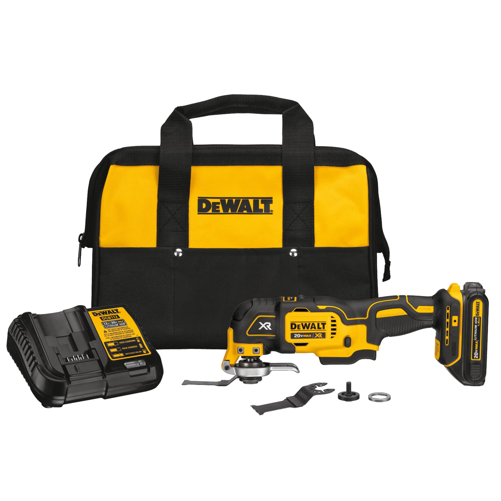 DEWALT DCS355C1 20V Max XR Brushless Oscillating Tool Kit|global研究所