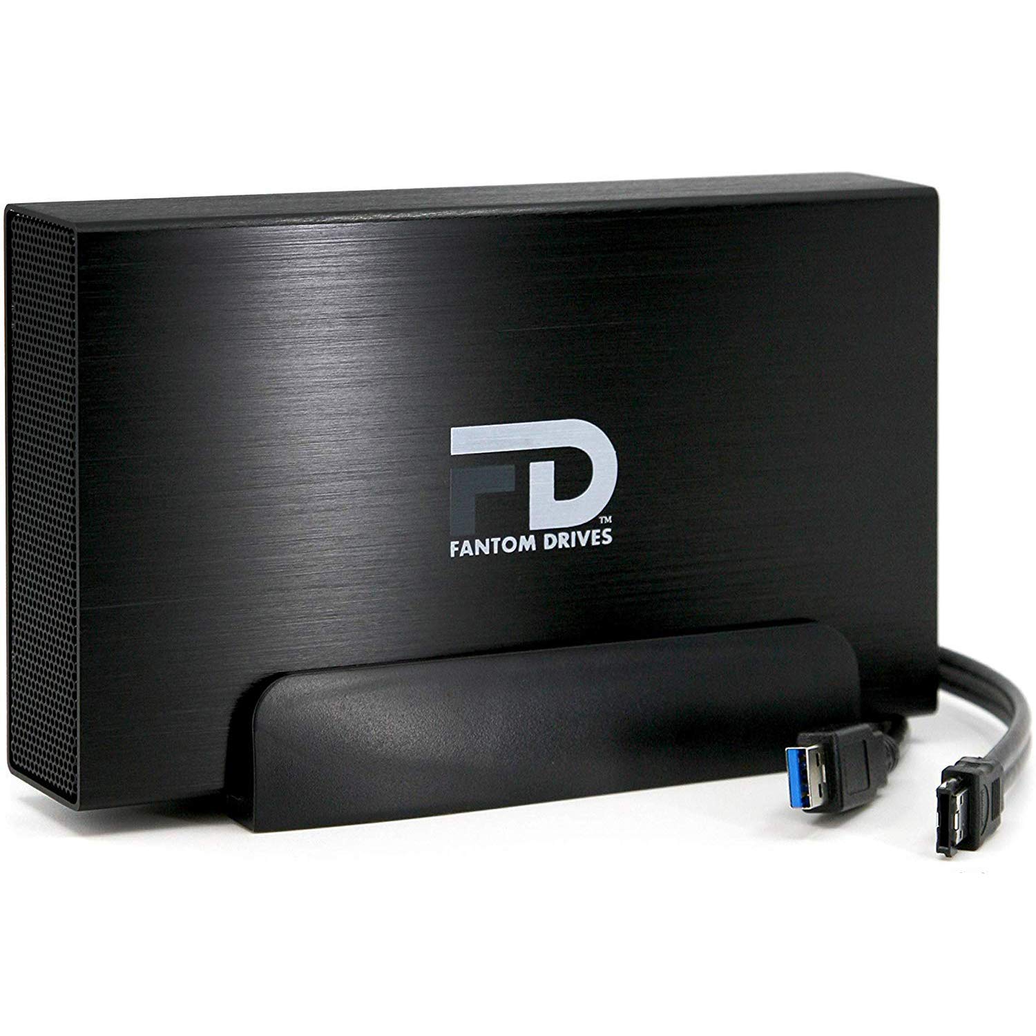 Fantom Drives 8肺結核 DVR External Hard Drive Expander - USB 3.0 \u0026 eSATA - Supports Directv HR34  HR44  HR54  HS17  Black (DVR8KEUB)