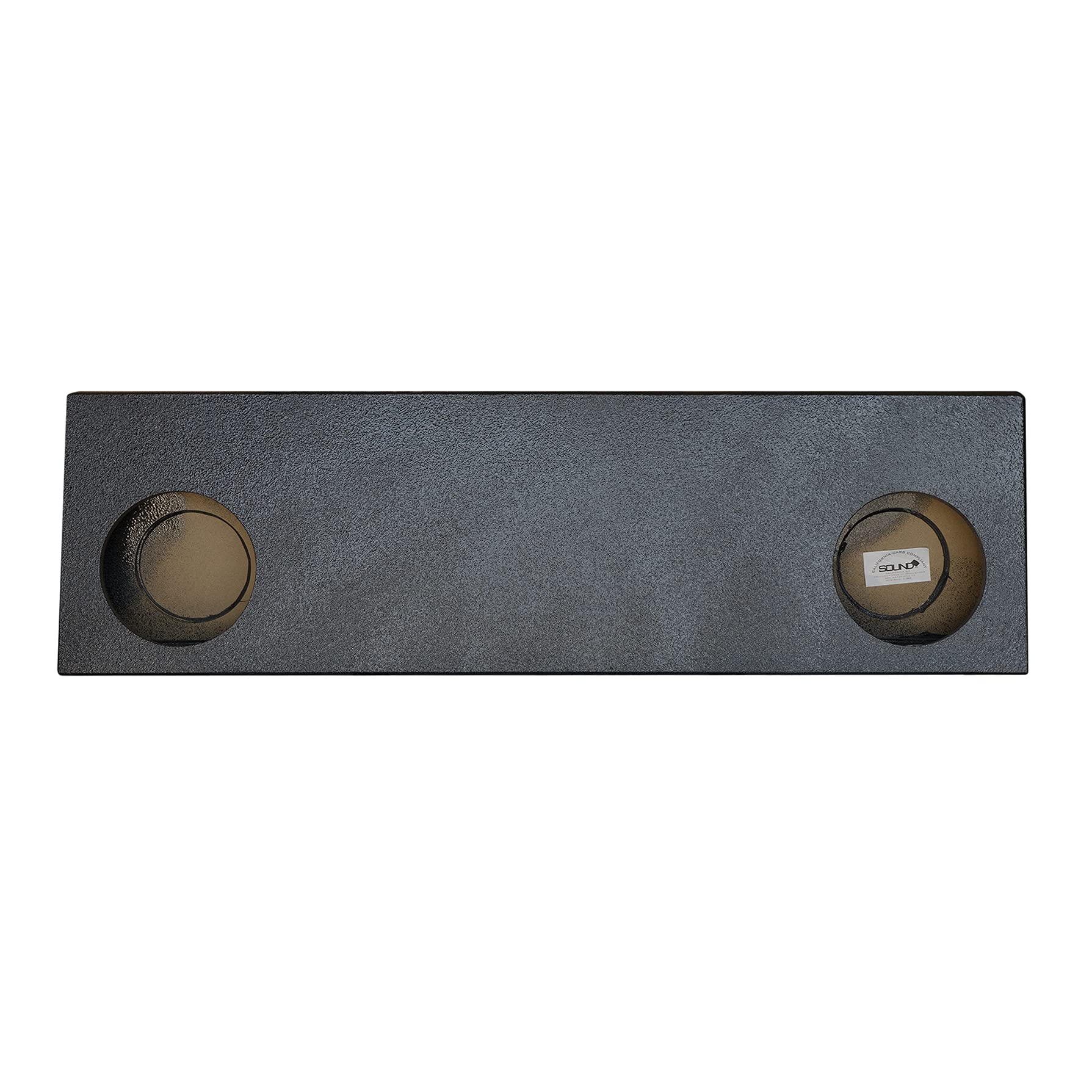 SoundBox FP-LCE-F009/12F Ford F250/F350/F450 SuperDuty Crew Cab 2004-2016 サブウーファーエンクロージャー - ベッドライナー仕上げ