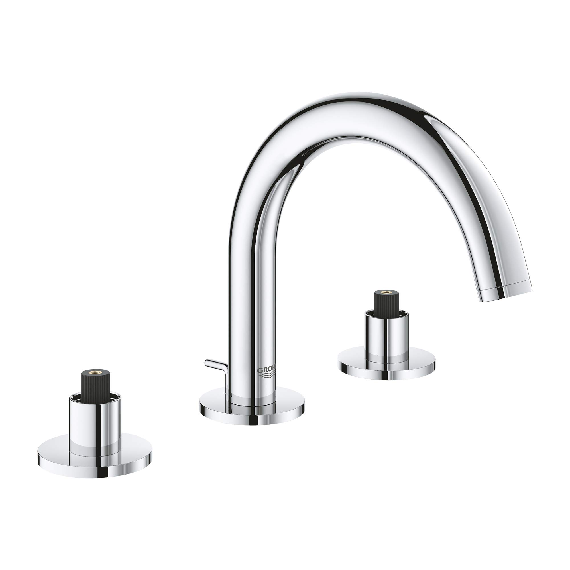 GROHE 20072EN3 Atrio 8フィート ワイドスプレッド 2ハンドル バスルーム蛇口 サイズ つや消しニッケル 20072003 1｜global研究所
