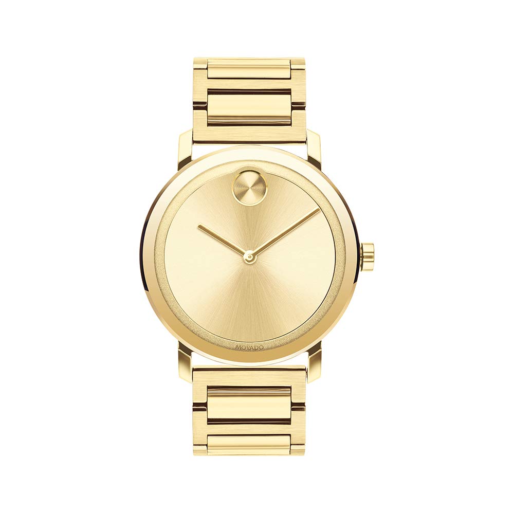 Movado Men's Bold 40mm Gold-Tone Steel Bracelet & Case Quartz Analog Watch 3600508｜global研究所
