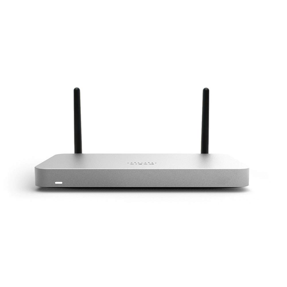 Cisco Meraki MX68CW Small Branch Security Appliance - Includes 1 Year Enterprise License