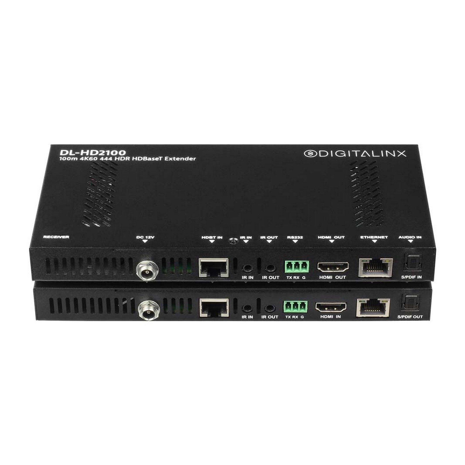 Digitalinx DL-HD2100 HDMI HDベース 18G 4K60 4-4 HDR対応エクステンダーセット｜global研究所