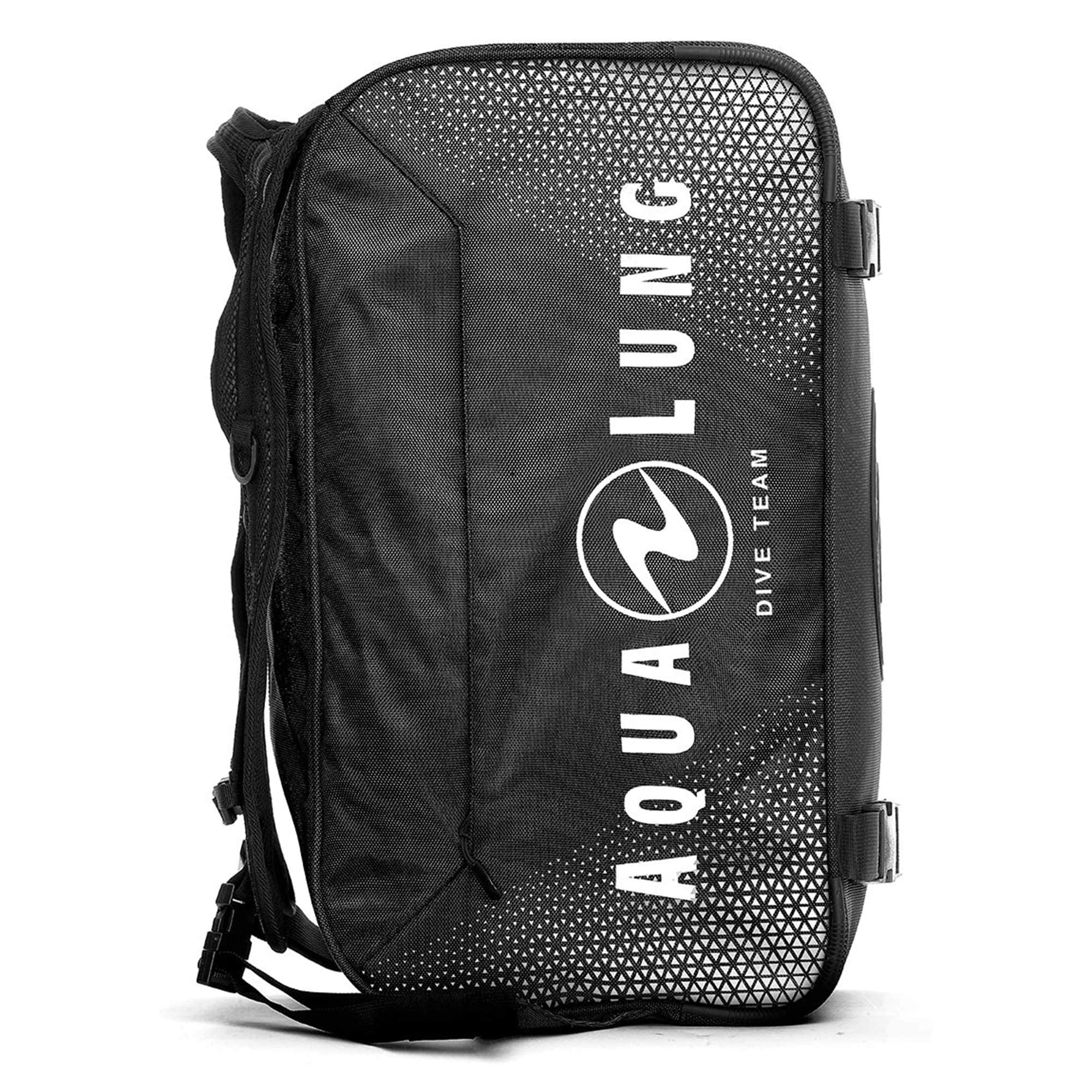Aqua Lung Explorer II ダッフルパック、ブラック。