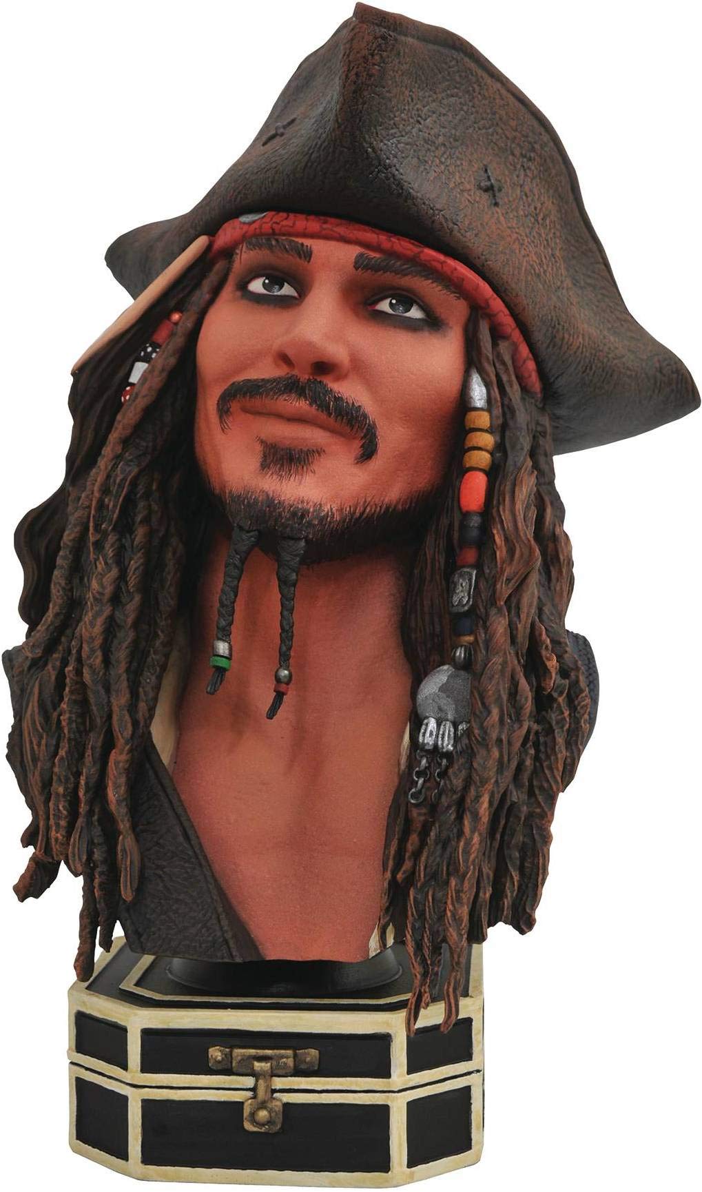 Legends In 3D POTC Jack Sparrow 1/2 Scale Bust プリンター・FAX用インク-パソコン・周辺機器
