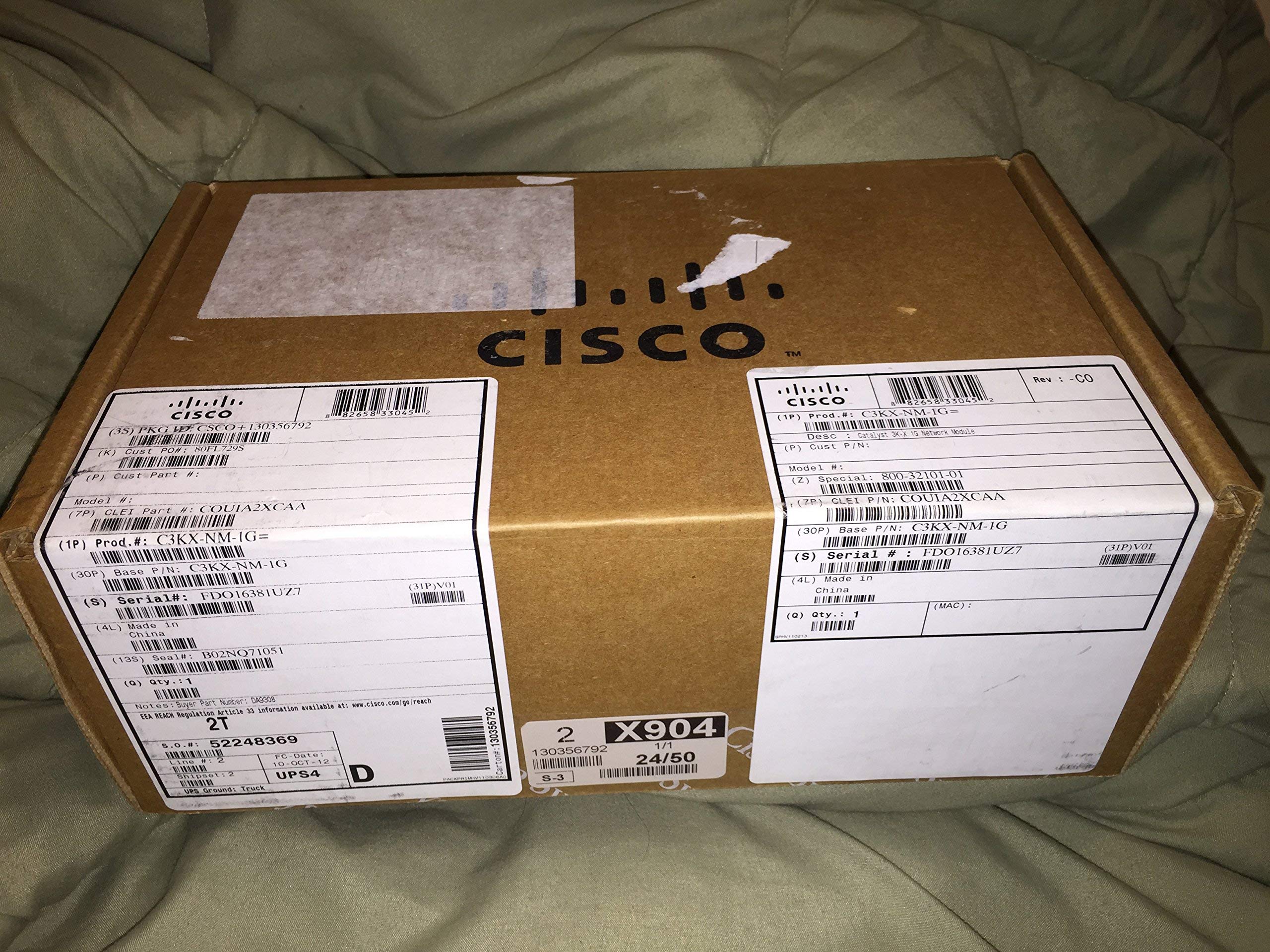 Cisco C3KX-NM-1G 1GBE ネットワークモジュール 3560X/3750用