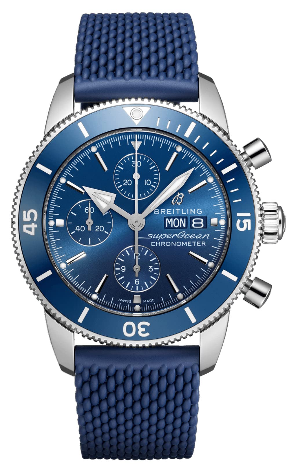 Breitling Superocean Heritage II クロノグラフ 自動小銃一巻き青碧文字盤 メンズウオッチ A13313161C1S1