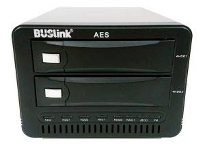 BUSlink CipherShield FIPS 140-2 HIPAA USB 3.0/eSATA 256ビット AES ハードウエア 規約化 2ベイ RAID 1 外後ばらい事務机とっ始め 捉え所のない運転 (12結核症)