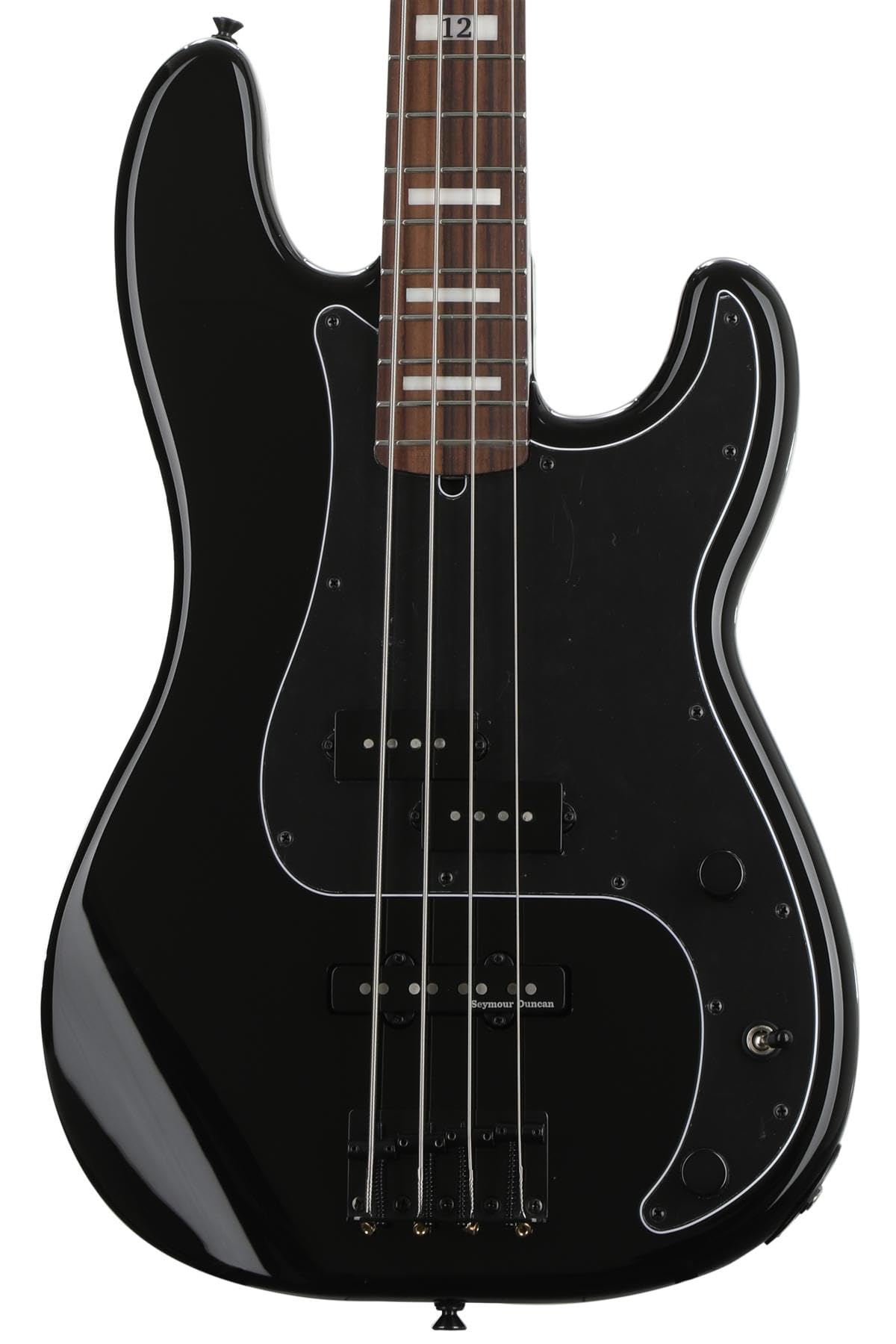 Fender エレキベース Duff McKagan Deluxe Precision Bass Rosewood Fingerboard Black