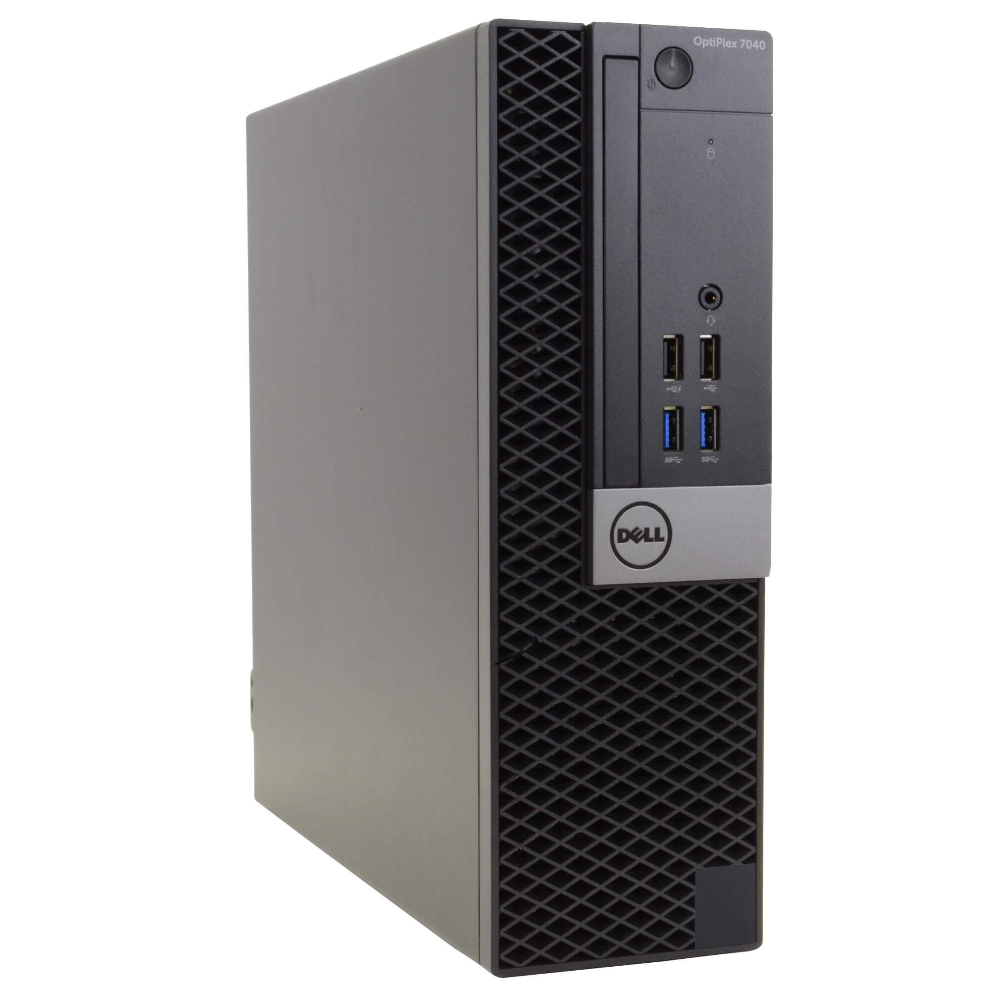 Dell Optiplex 7040-SFF、Core i7-6700 3.4GHz、8GB ランダムアクセス記憶装置、256GB ソリッドステート運転、ヴィデオディスク、Windows 10 Pro 64ビット(置き換え)