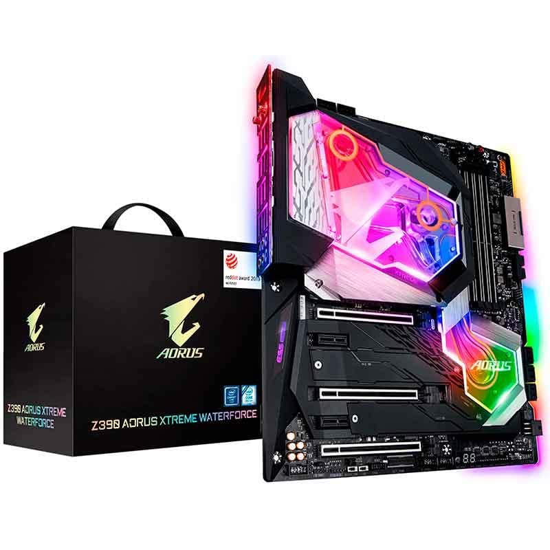 GIGABYTE ギガ働き口 Z390 AORUS XTREME WATERFORCE ATX ゲーミングマザーボード [Intel Z390 心付け書き割り積み上げる] MB4683