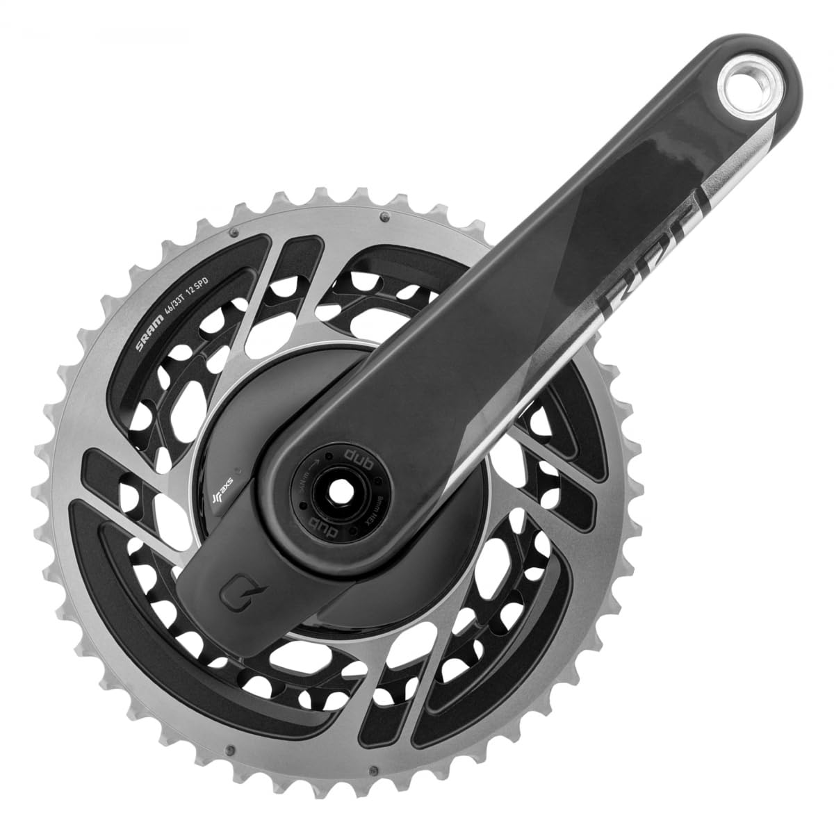 SRAM「ゲットー」 Red AXS Power Meter DUB 2x 46/33T172.5粍 12speed パワーカーボンクランクセット 00.3018.208.172