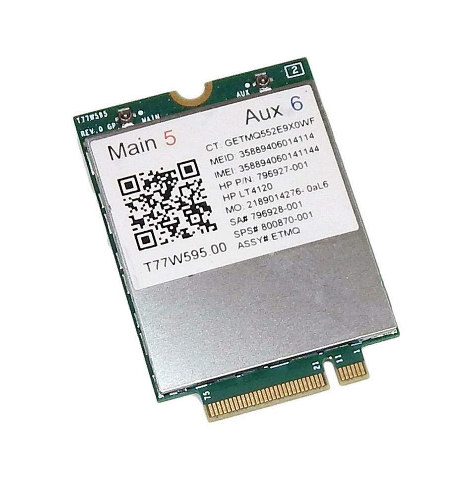 HP Wwan Amstel-2 T77W595 LTE M.2 w/GPS 827012 (M.2 w/GPS)