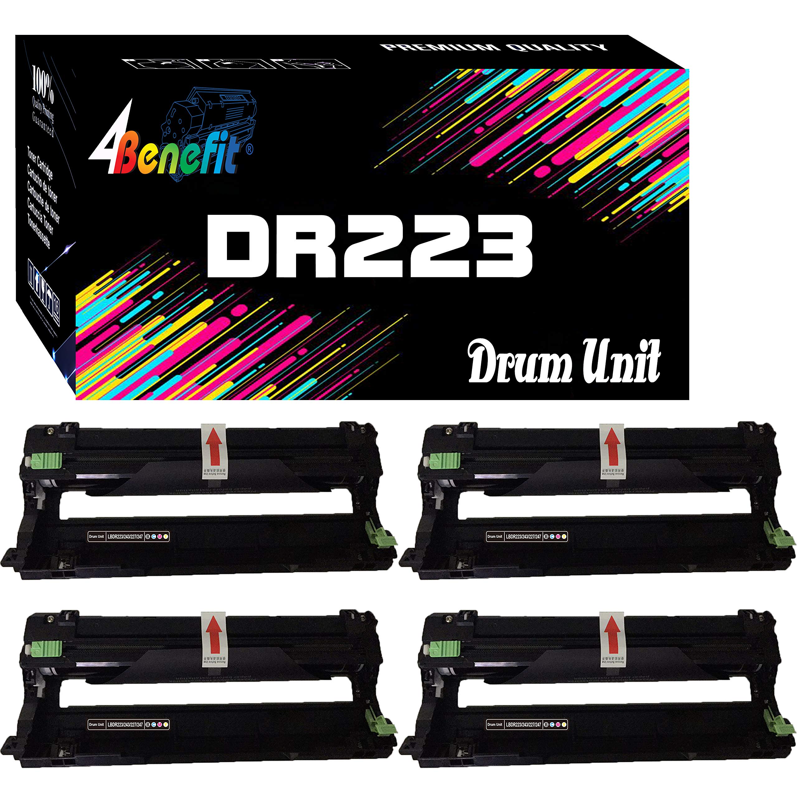 4Benefit 互換ドラムカートリッジ 交換用 Brother DR223CL DR223 4パック｜global研究所
