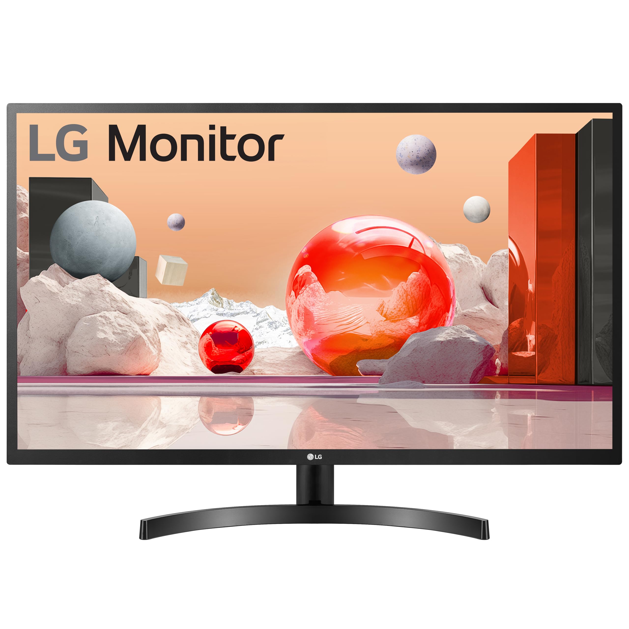 LG 32ML600M 32 Inch Full 固定ディスク IPS LED Monitor with HDR 10  Black