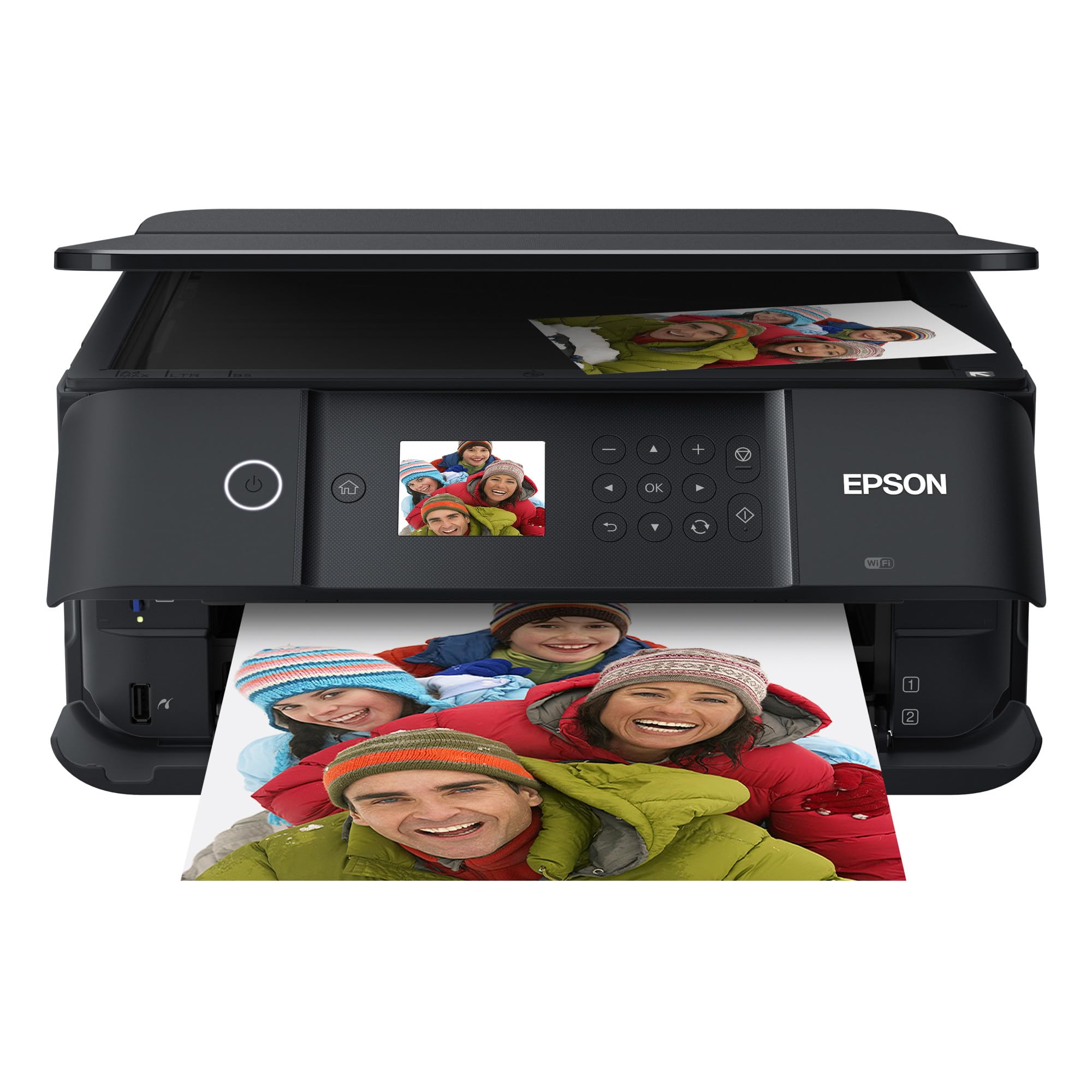 Epson Expression Premium XP-6100 Wireless Color Photo Printer with Scanner and Copier Black Medium｜global研究所