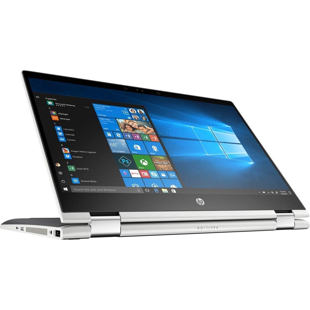 HP Pavilion X360 14-Inch Convertible Laptop  Intel Core I5-8265U  8GB ランダムアクセス記憶装置  256GB Solid-State Drive  Windows 10 (14-シーディー1010nr  Silver)