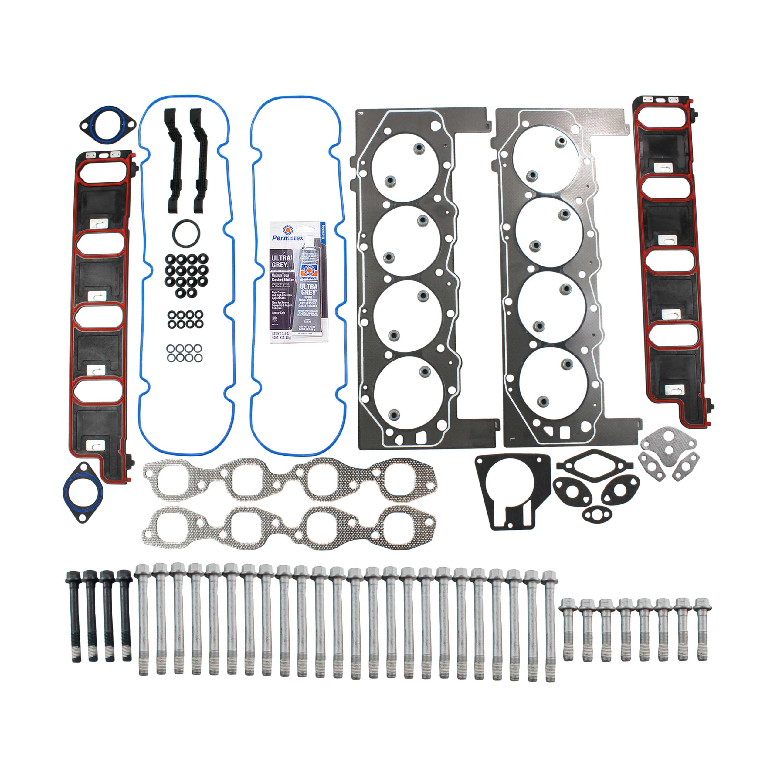ヘッドガスケットセット ボルトキット 01-07 GMC Yukon 8.1L V8 OHV 16v VORTEC Cu.496|global研究所