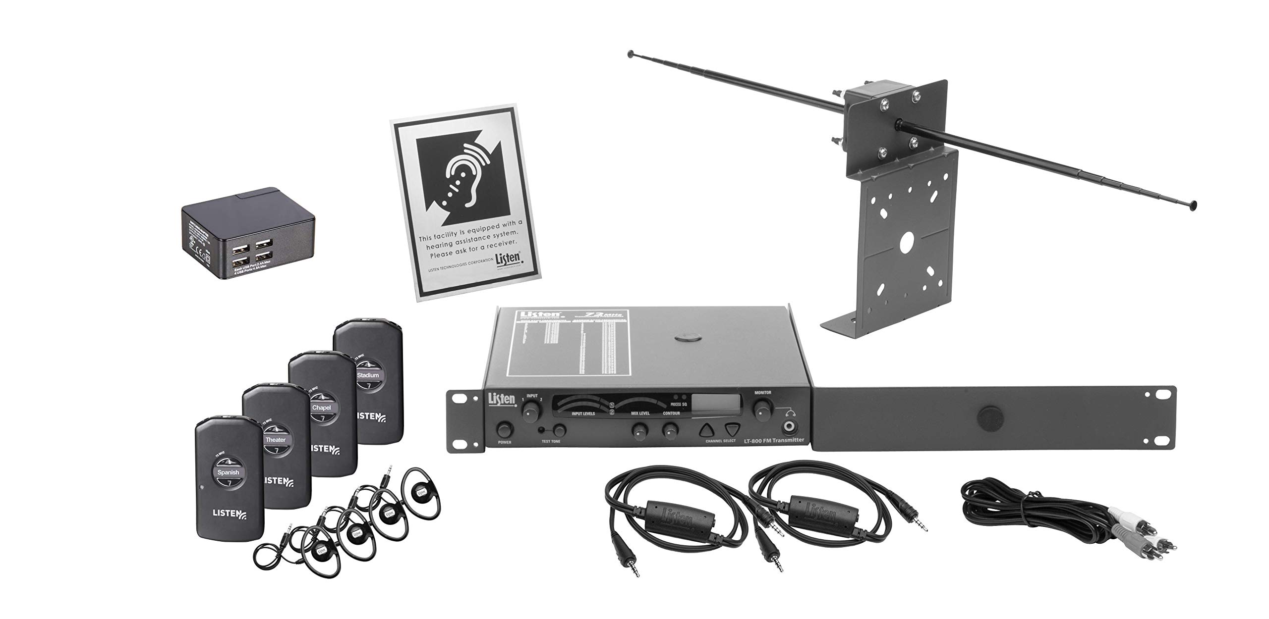 Listen Technologies iDSP Prime II RF システム