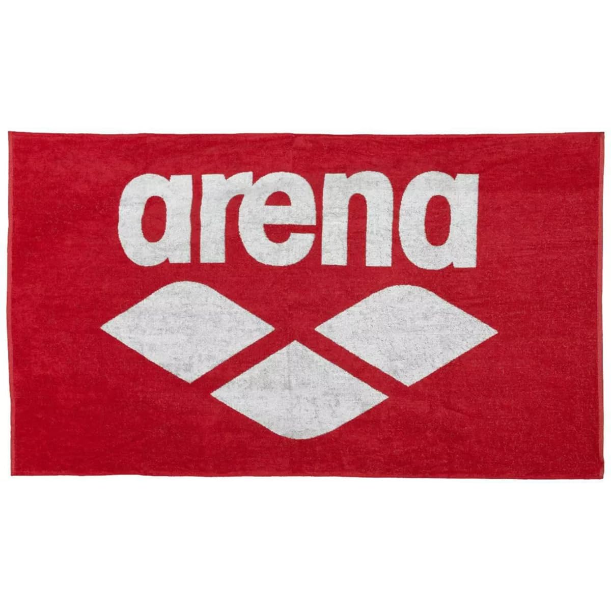 Arena (闘技場) スウィミングプール ホンブルグ帽西洋手ぬぐい 水泳ぎ 砂浜 テリー綿織物100% 赤いこと