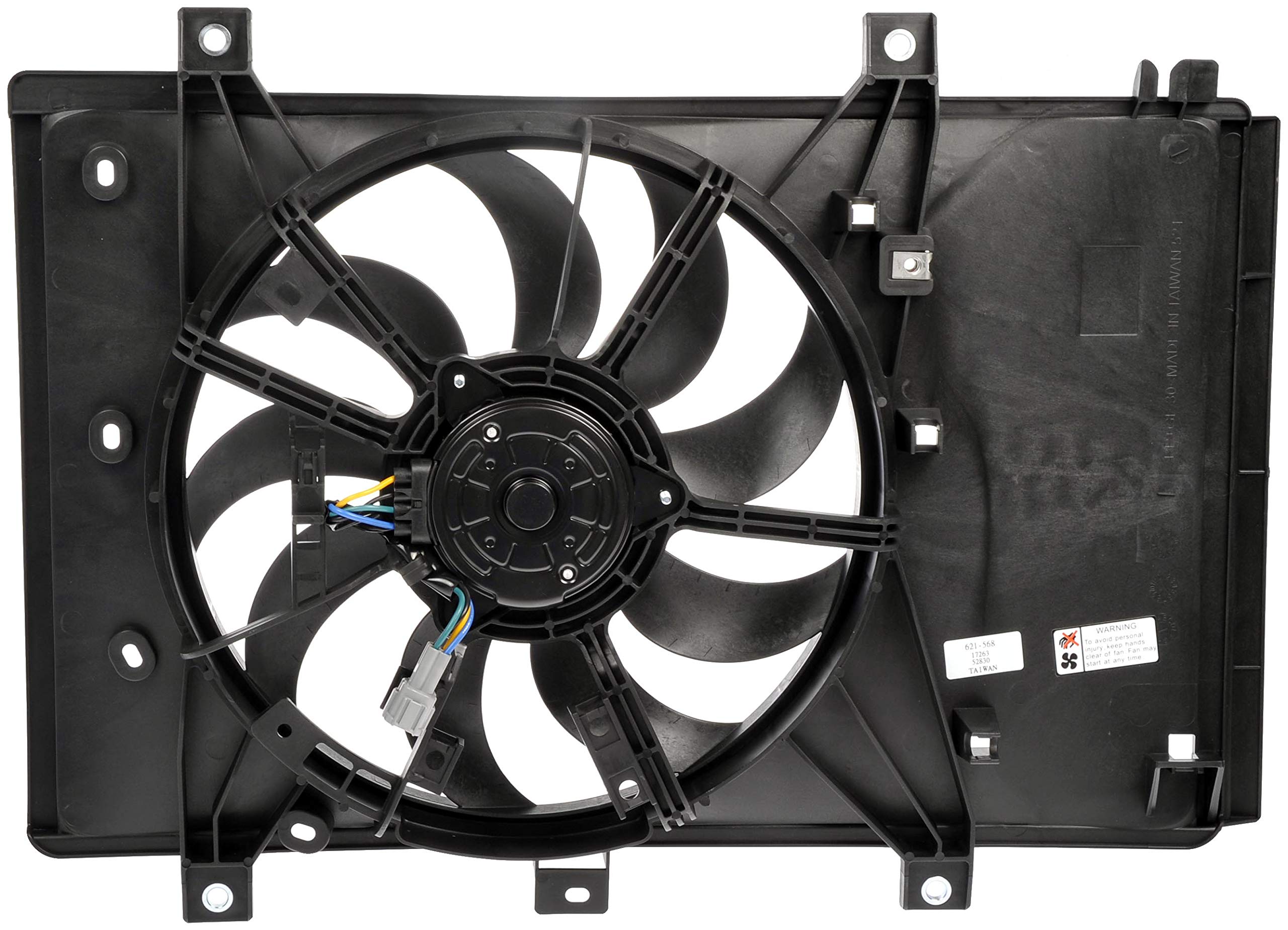 Dorman 621-568 Engine Cooling Fan Assembly for Select Scion/Toyota Models
