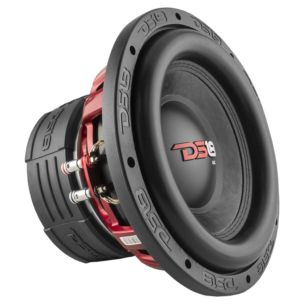 DS18 EXL-10.2D 10インチサブウーファー、デュアル2オーム、最大1700W、850W RMS- (スピーカー1個) (EXL-X10.2D)
