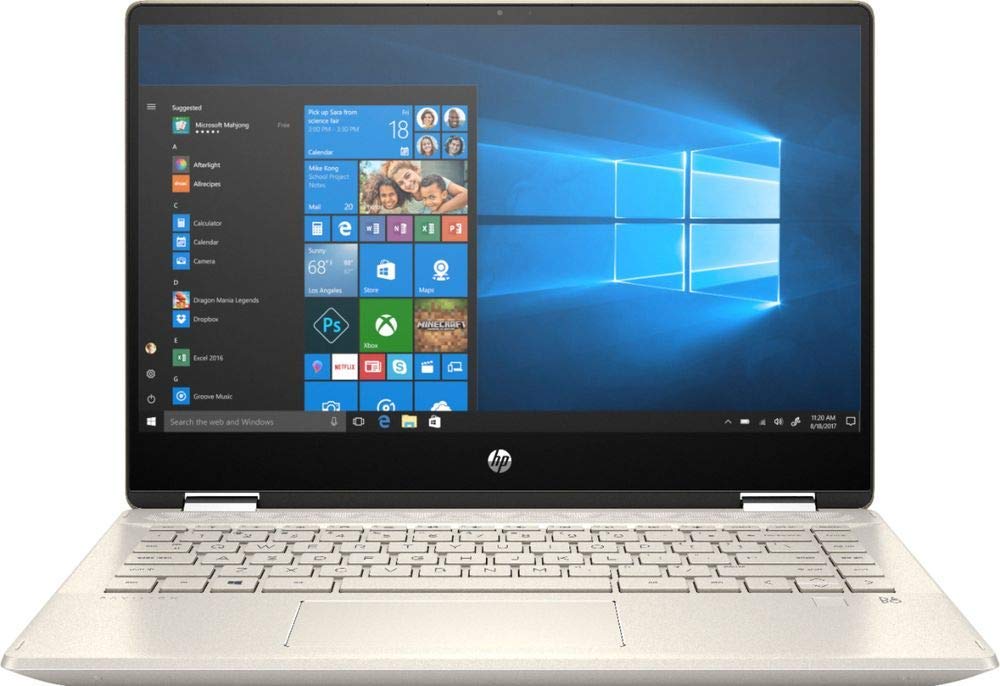 HP Pavilion x360-14 FHD Touch - Core i5-8265u - 8GB - 128GB SSD - Gold