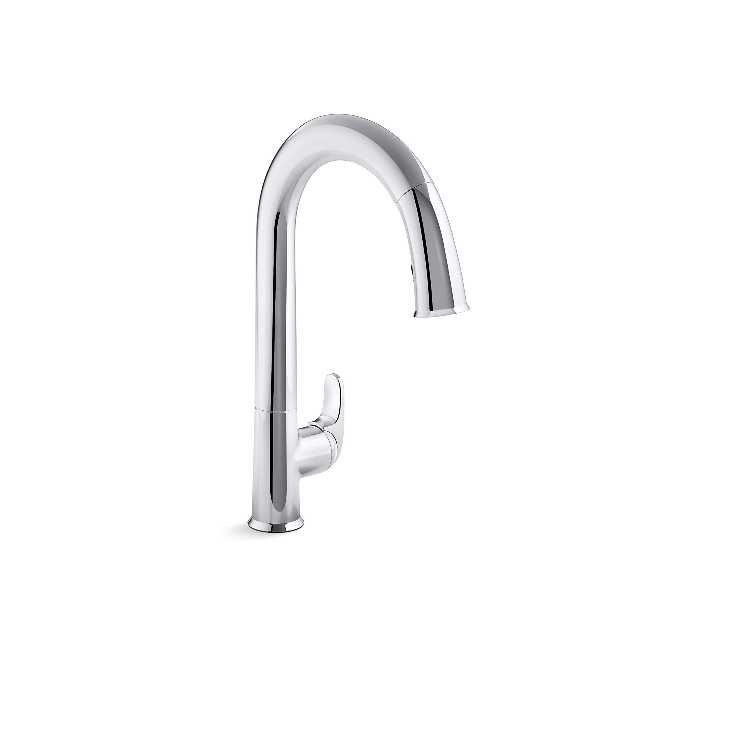 KOHLER Sensate かっこ良い勝手もと水道の栓 72218-WB-CP 物音抑えつけるとタッチレスポンステクノロジー KOHLER Konnect付き添い人 光輝Cr