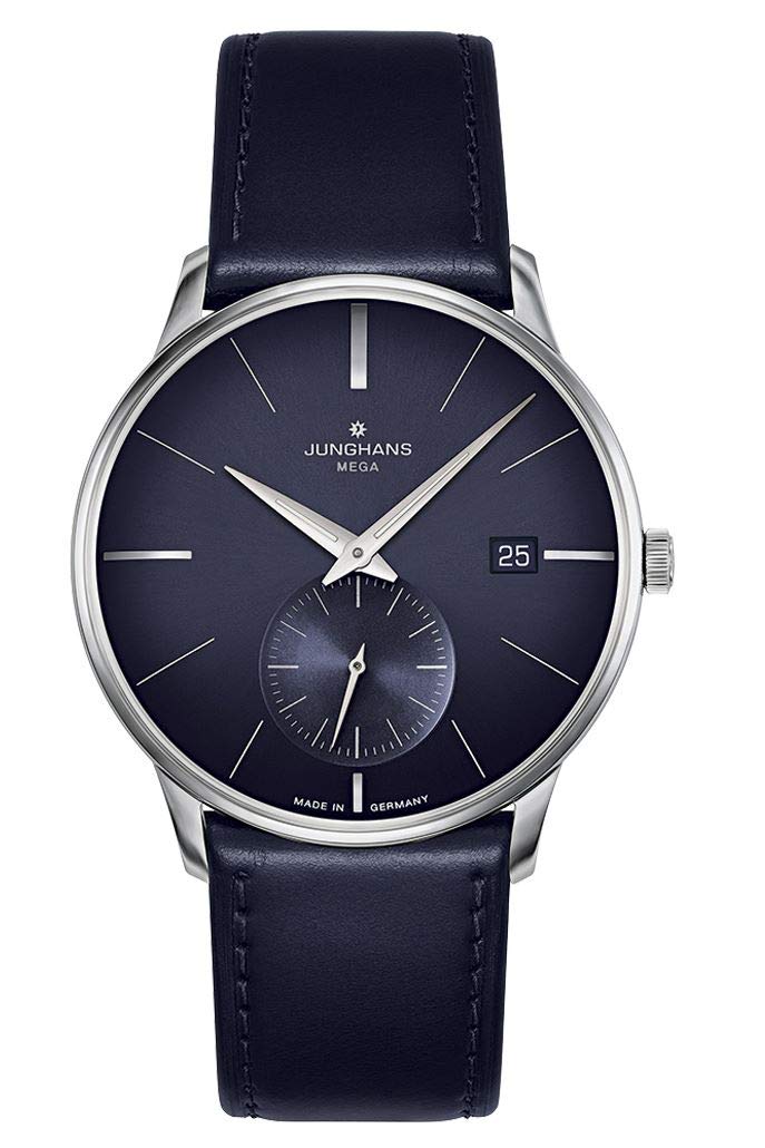 Junghans Meister Mega Kleine Sekunde 058/4901.00  青碧  今めかしい