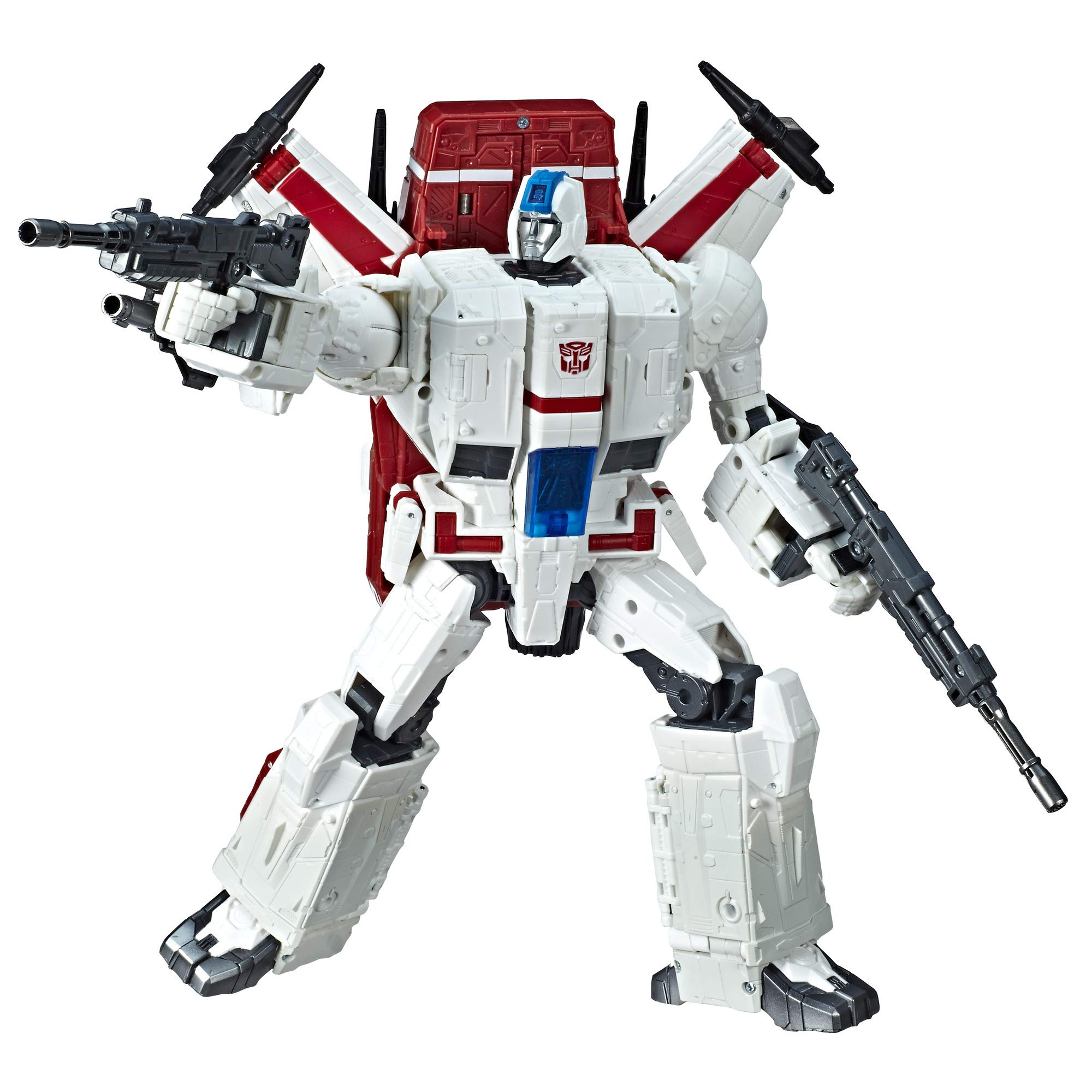 トランスフォーマー トイズ ジェネレーションズ ウォーフォーター サイバトロンコマンダー Wfc-S28 ジェットファイア アクションフィギュア - 包囲章 - 大人&子供用 対象年齢8歳以上、11インチ