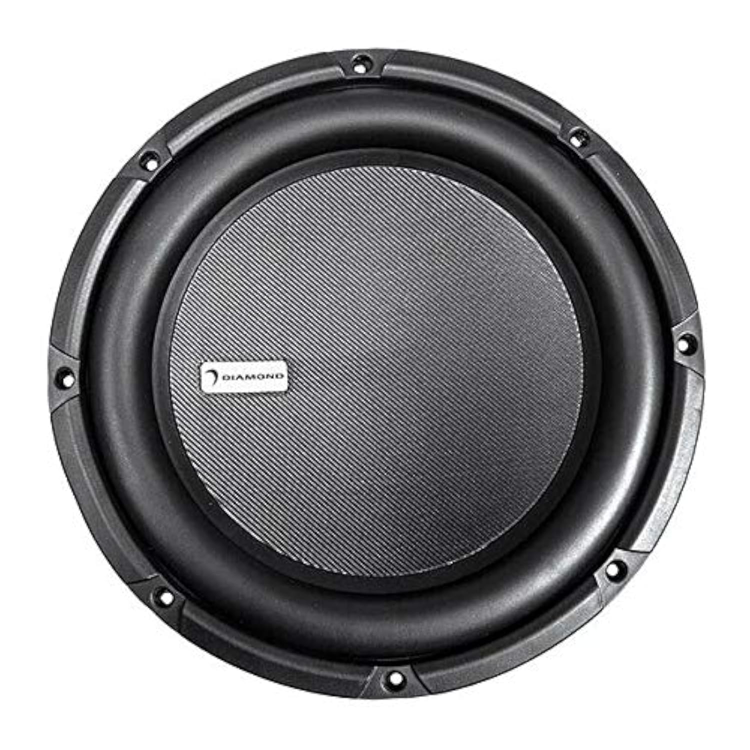 Diamond Audio DES124 12in 1000W エリートつづき物 デュアル 4オーム カーサブウーファー + 無料の科学研究所ステッカー