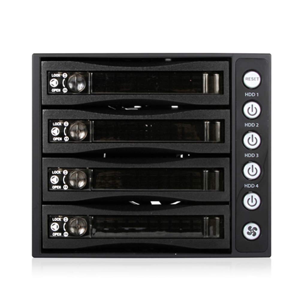 ISTAR BPU-340固定ディスク-BPL 3×5.25inから4×3.5in 2.5in 12Gb/s HDD SSD ホットスワップラック