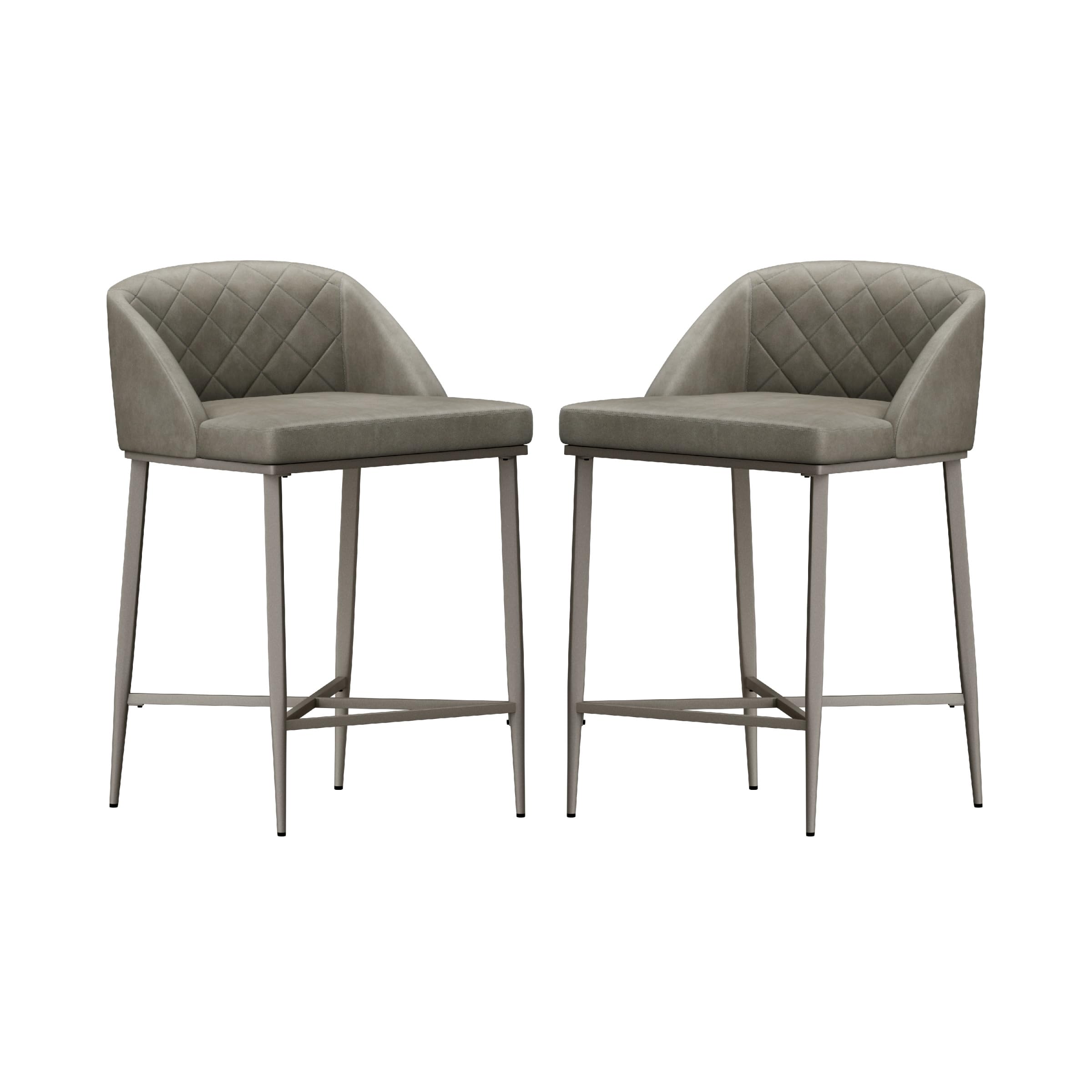 Hillsdale Furniture フェニックスカウンターハイトスツール (2個仕掛ける) 薄墨色