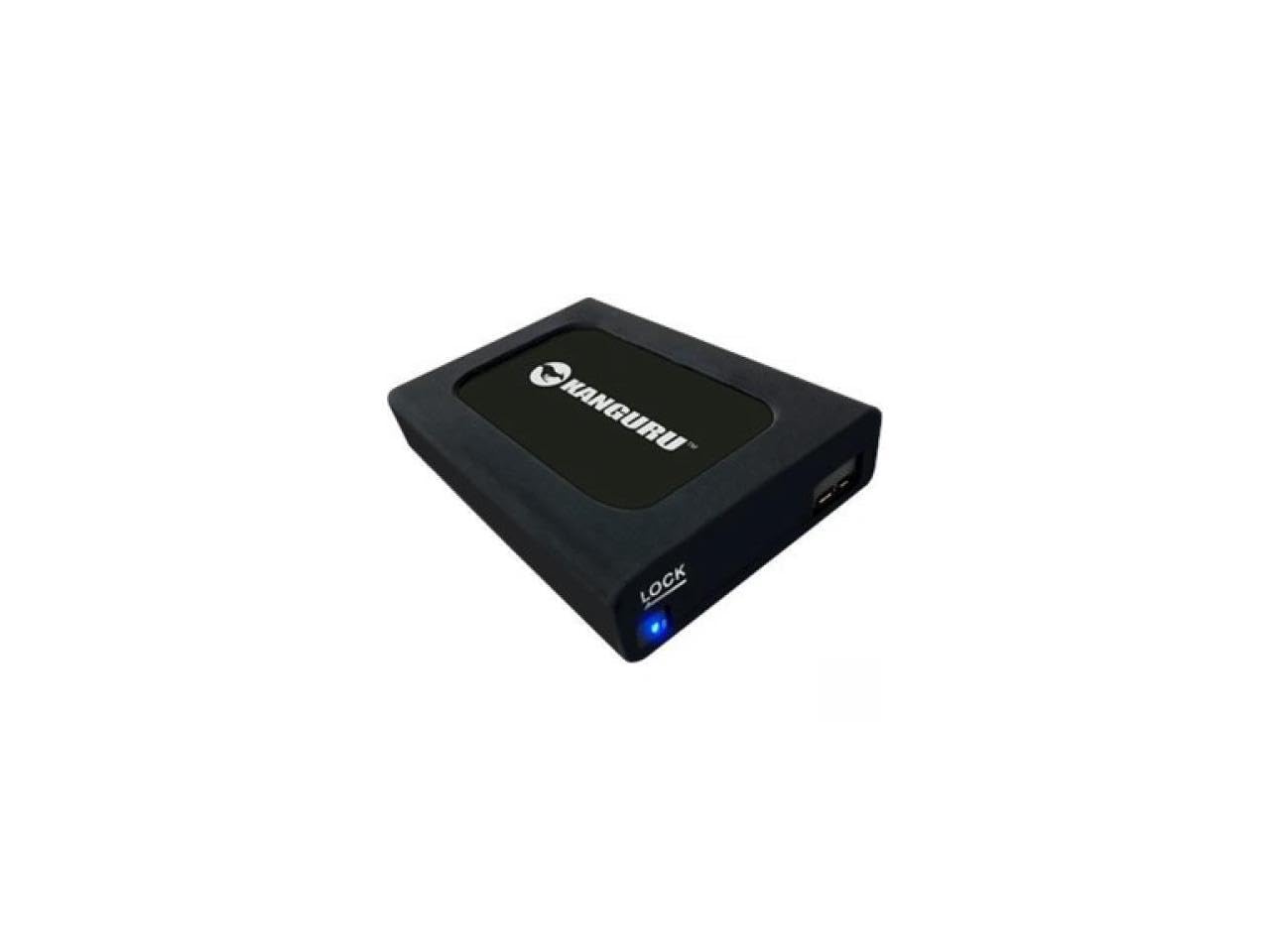 Kanguru - U3-2HDWP-5T - Kanguru UltraLock U3-2HDWP-5T 5 TB ハードドライブ - 2.5 ドライブ - 外付け - ポータブル - TAA準拠 - USB 3.0 タイプB