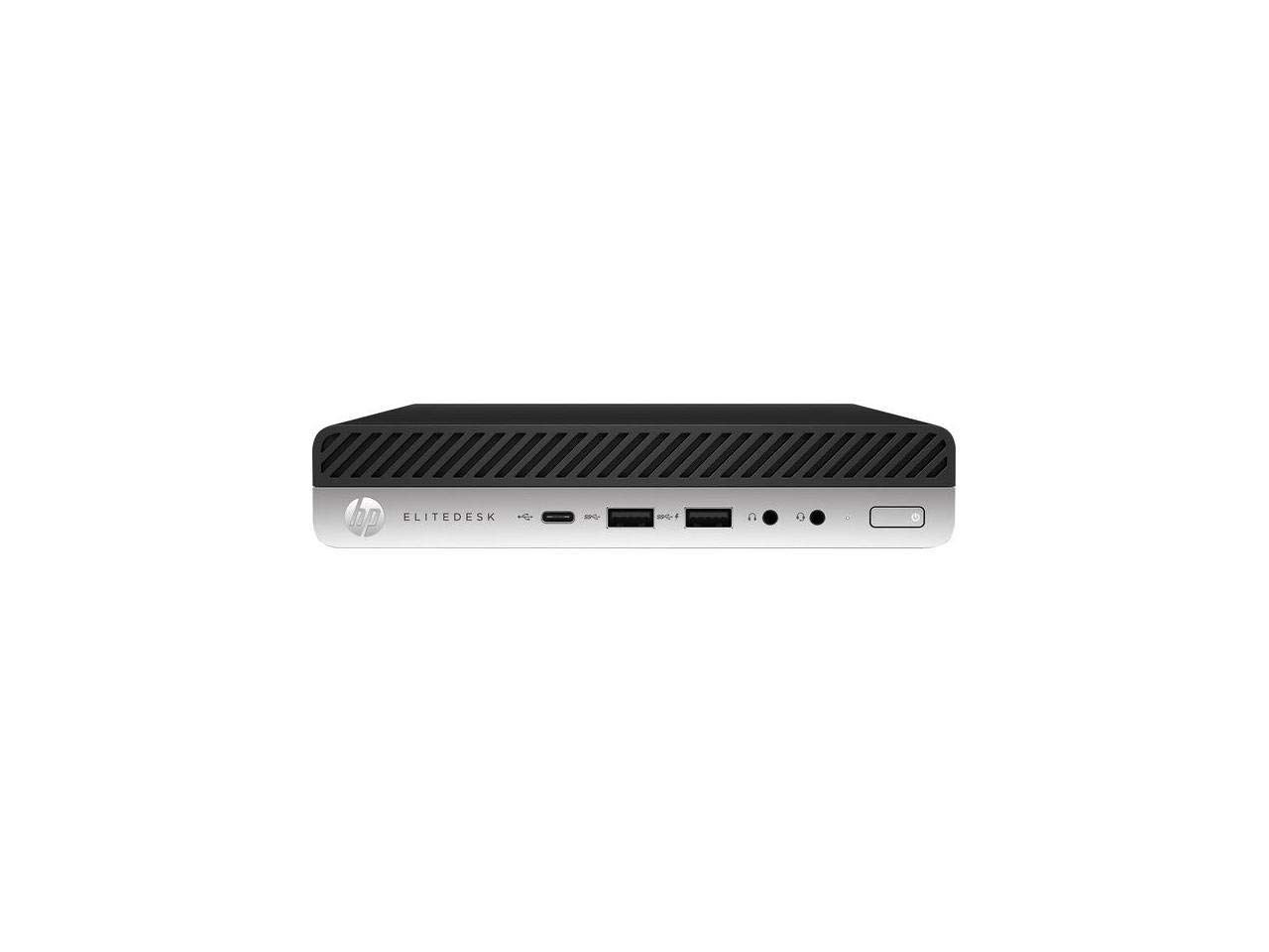 HP Inc. EliteDesk 800 G3 7th Gen Intel Core i5-7500 3.4GHz Mini Desktop マイコン - 8GB ランダムアクセス記憶装置  256GB SSD  固定ディスク Graphics 630  Microsoft Windows 10 Pro 64-bit (6VG84UT#ABA)