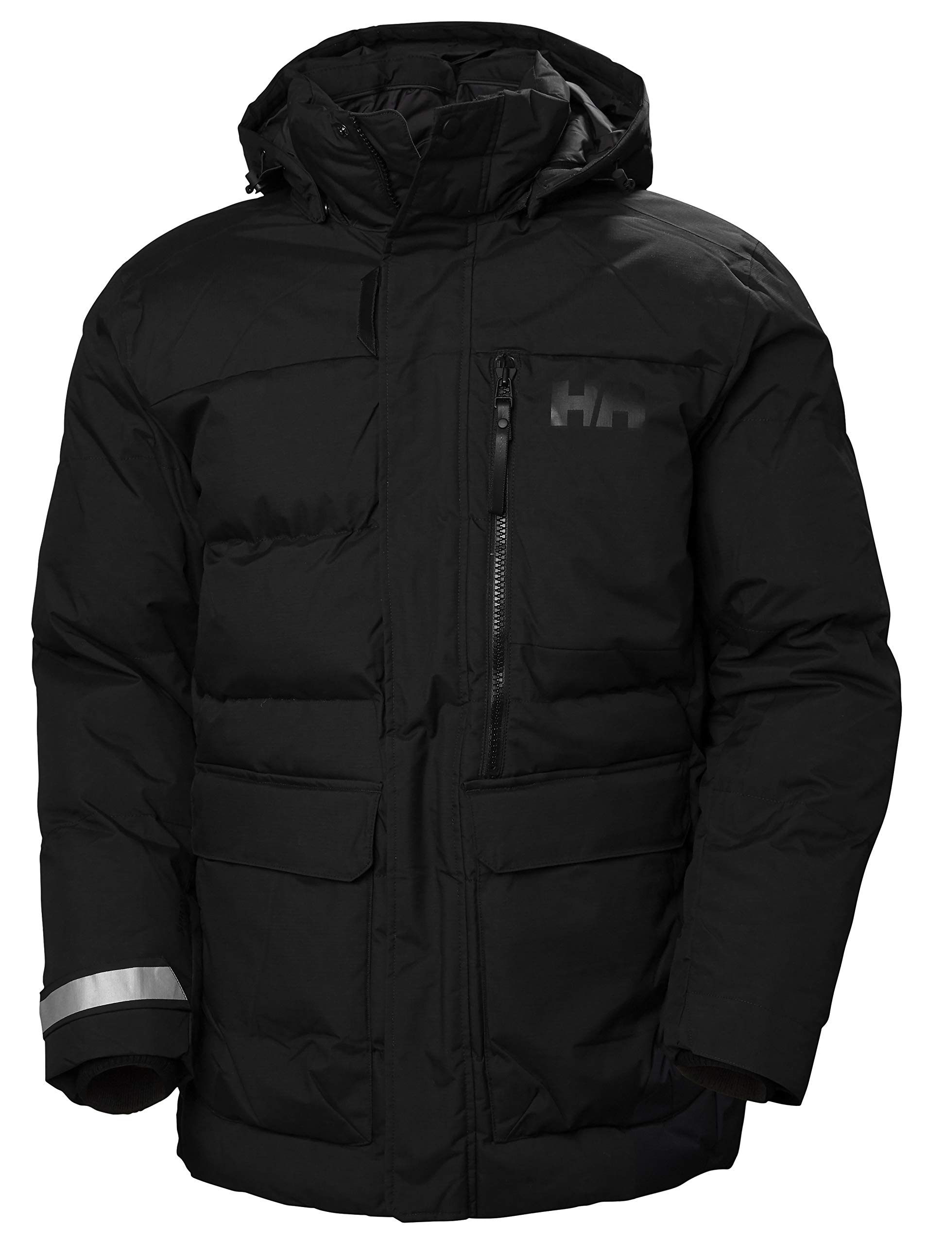Helly Hansen メンズ 標準尺度 トロムソー インサレーション 上衣 雨合羽 防風 \u0026 通気性 991 黒いこと、XL