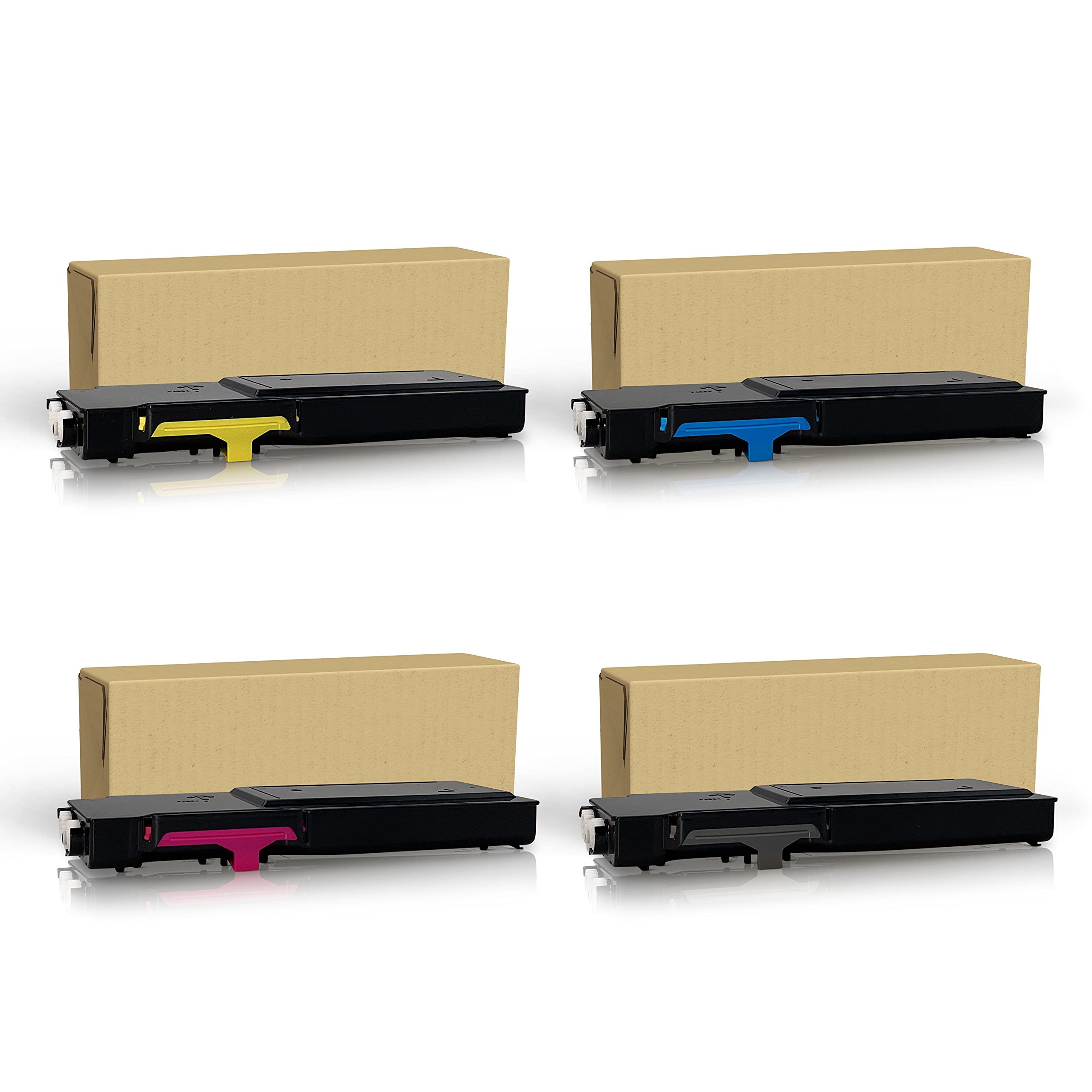 Professor Color Re-Coded OEM トナーカートリッジ 取り替えっこ用 ゼロックス VersaLink C405 C400 C400D C400DN MFP C405DN C405N C405 | 106R03524 106R03525 106R03526 106R06R06R03526R06R03526R06R03526R06R03526R06R06R03526 03527 - 超大電気容量4本風呂敷き包み。