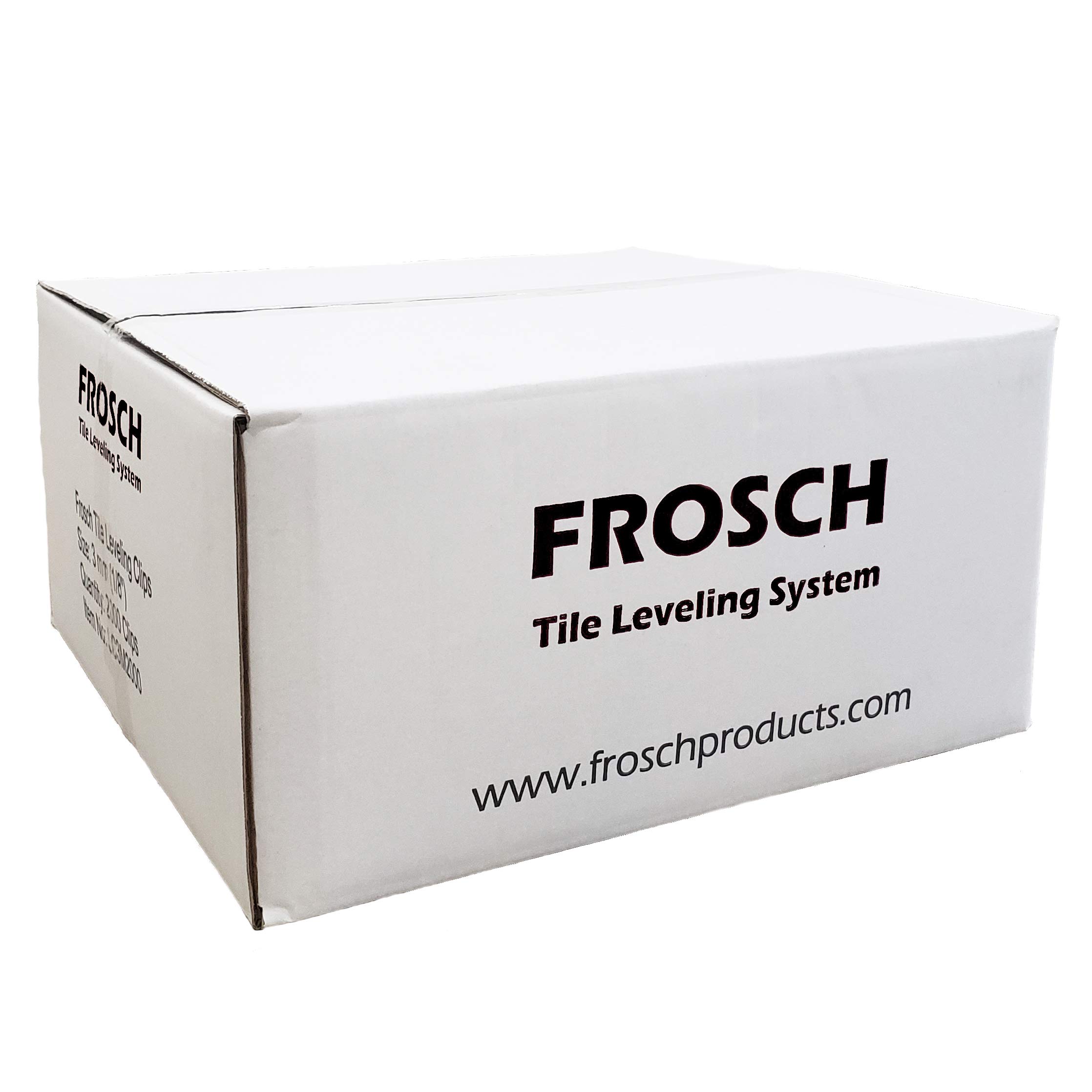 Frosch タイルレベリングシステム - クリップ 1/8 (3 mm)