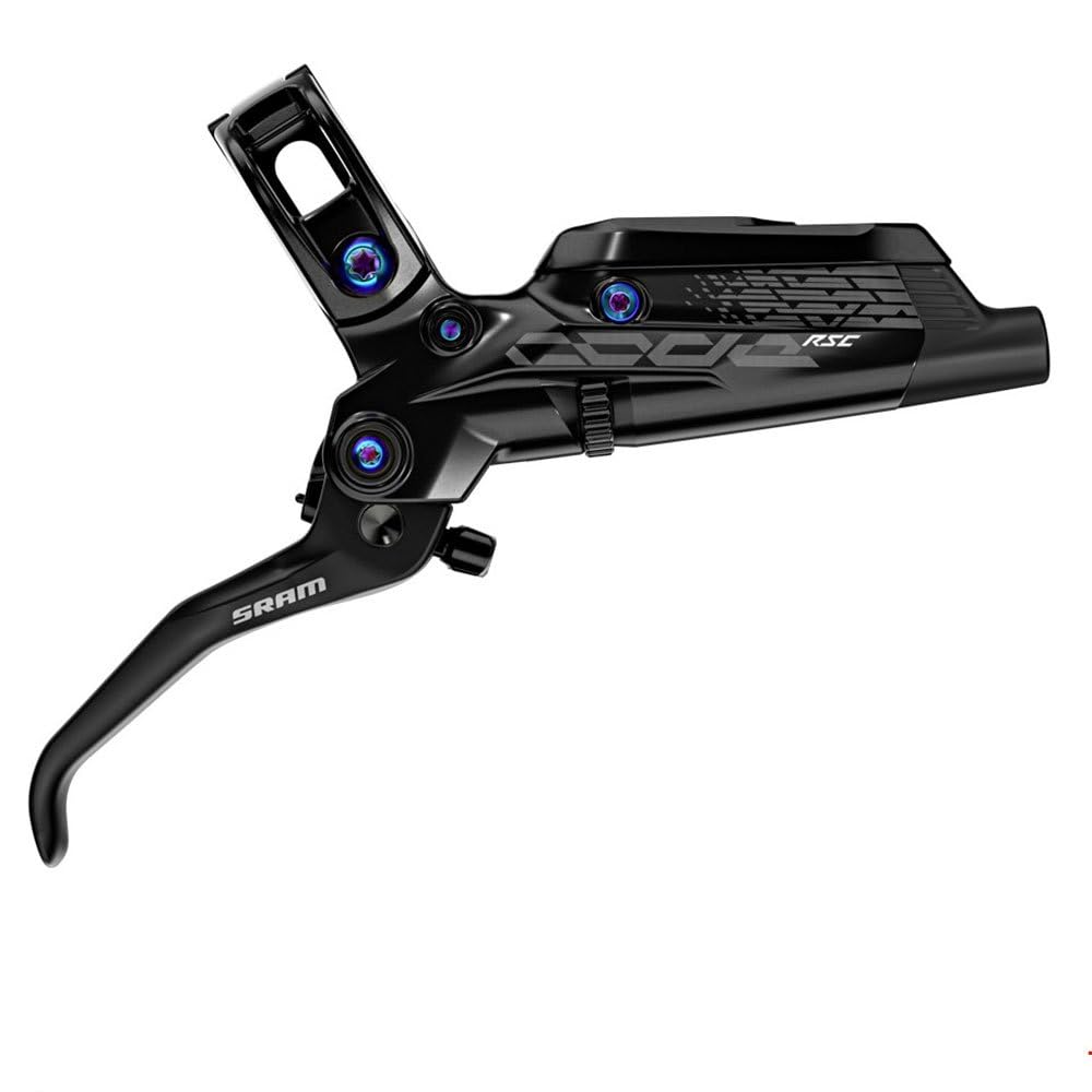 SRAM Code RSC ディスクブレーキとレバー - フロント、油圧、ポストマウント、ブラック、レインボーハードウェア、A1