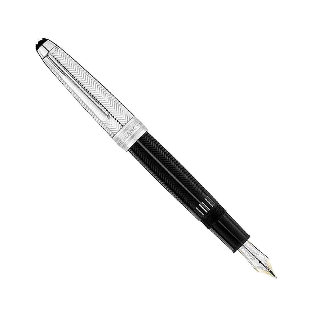 Montblanc Meisterstuck ソリティア Doue スターリングしろがね色 筆 麦色 M 146