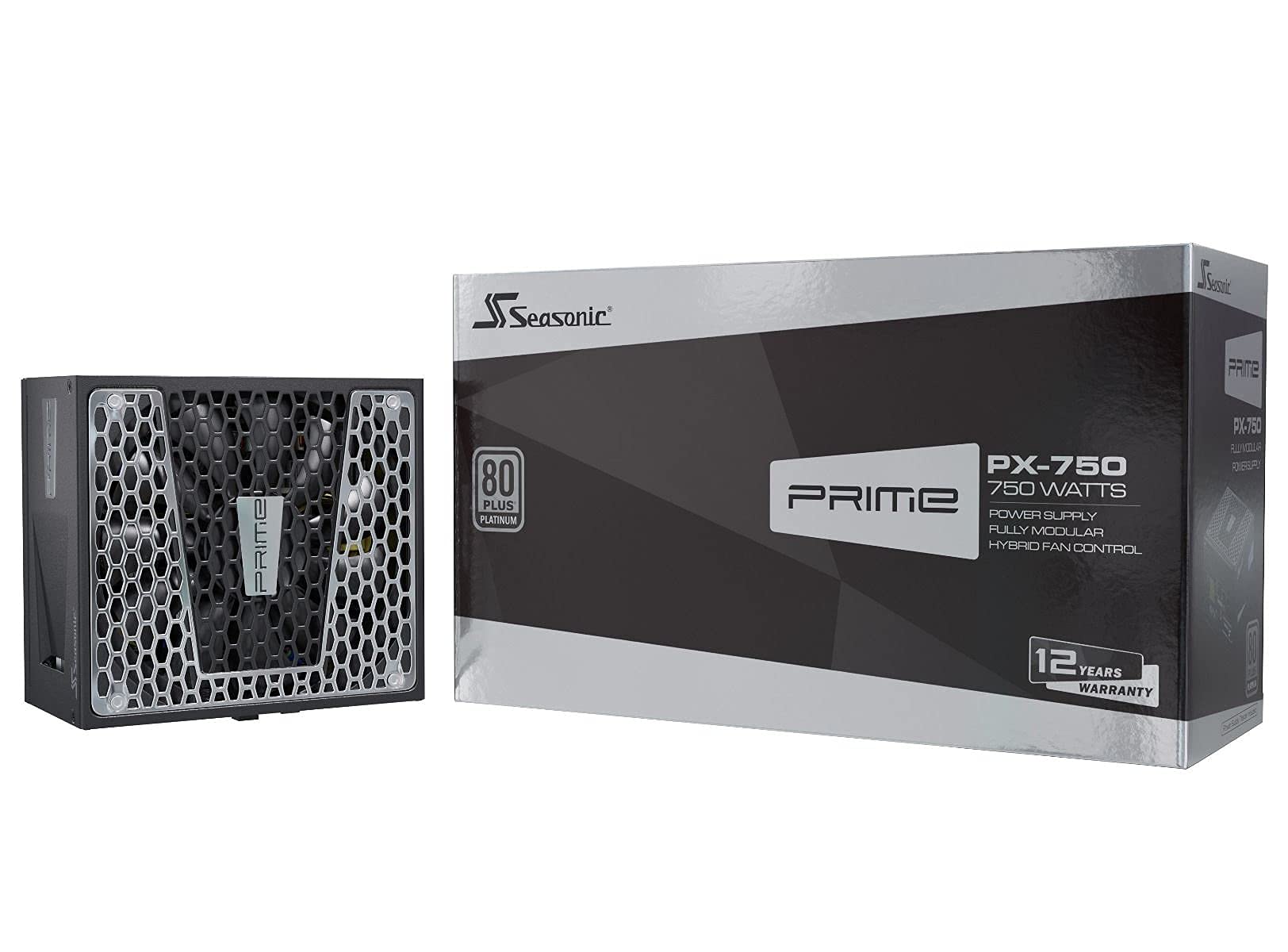 Seasonic 取り替えっこ Prime PX 80 PLUS Platinum Netzteil、モジュラー - 750ワット