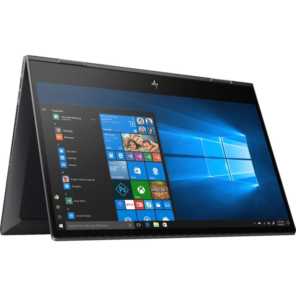 HP Envy x360 2-インチ-1 Laptop 15.6 Touchscreen FHD  AMD Ryzen 5 Quad-Core up to 3.70 GHz  16GB ランダムアクセス記憶装置   256GB PCIe SSD  Vega 8 Graphic  1920x1080  USB Type-C  Backlit  Fingerprint  HDMI  Webcam  Win 10