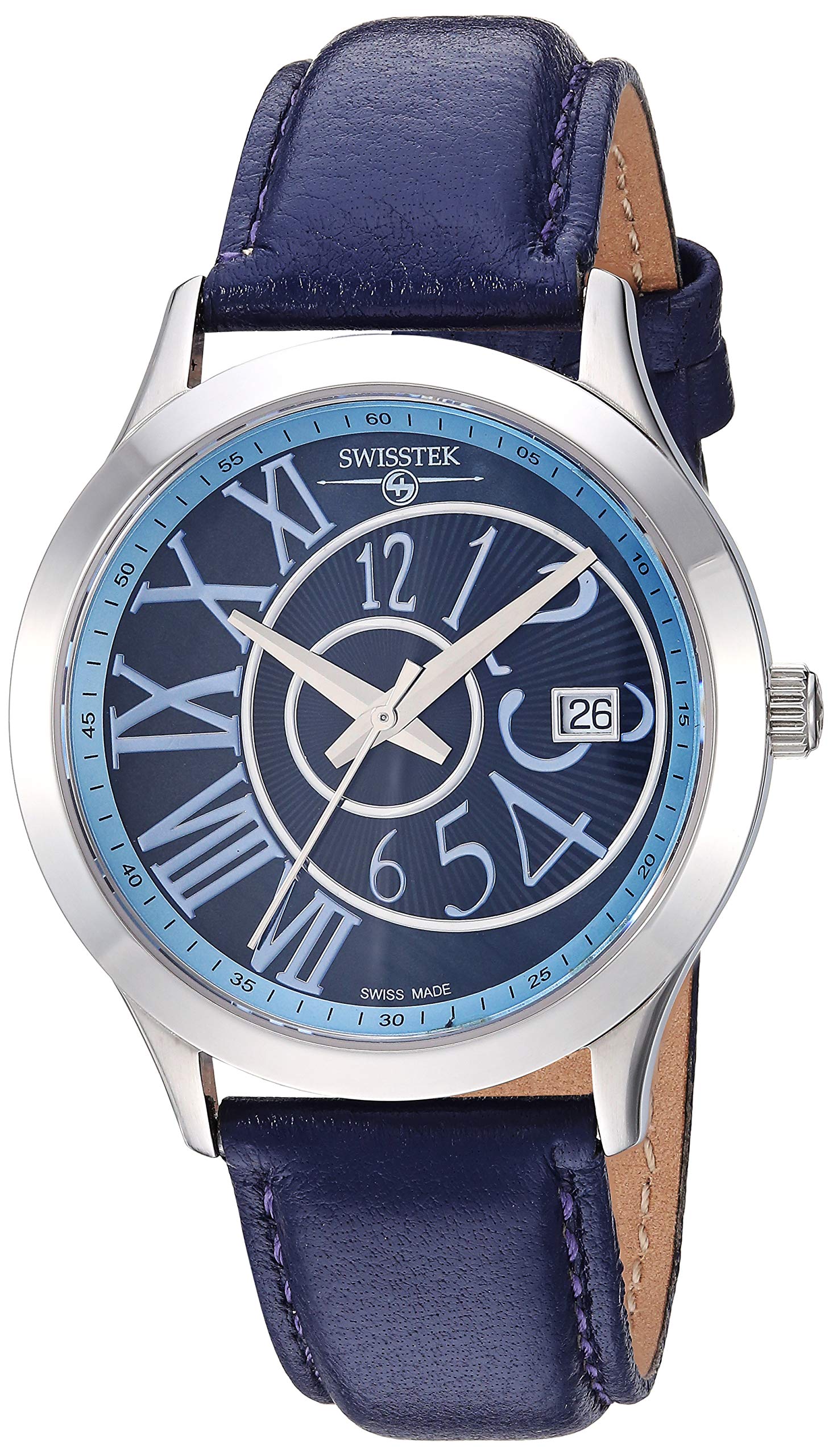Swisstek Dress Watch (Model: SK52706BlV)
