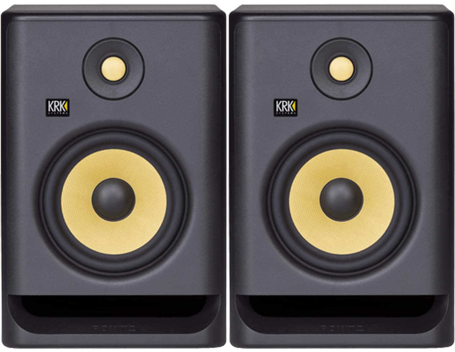 KRK Rokit 7 G4 スタジオモニタースピーカーバンドル - ペア、ブラック