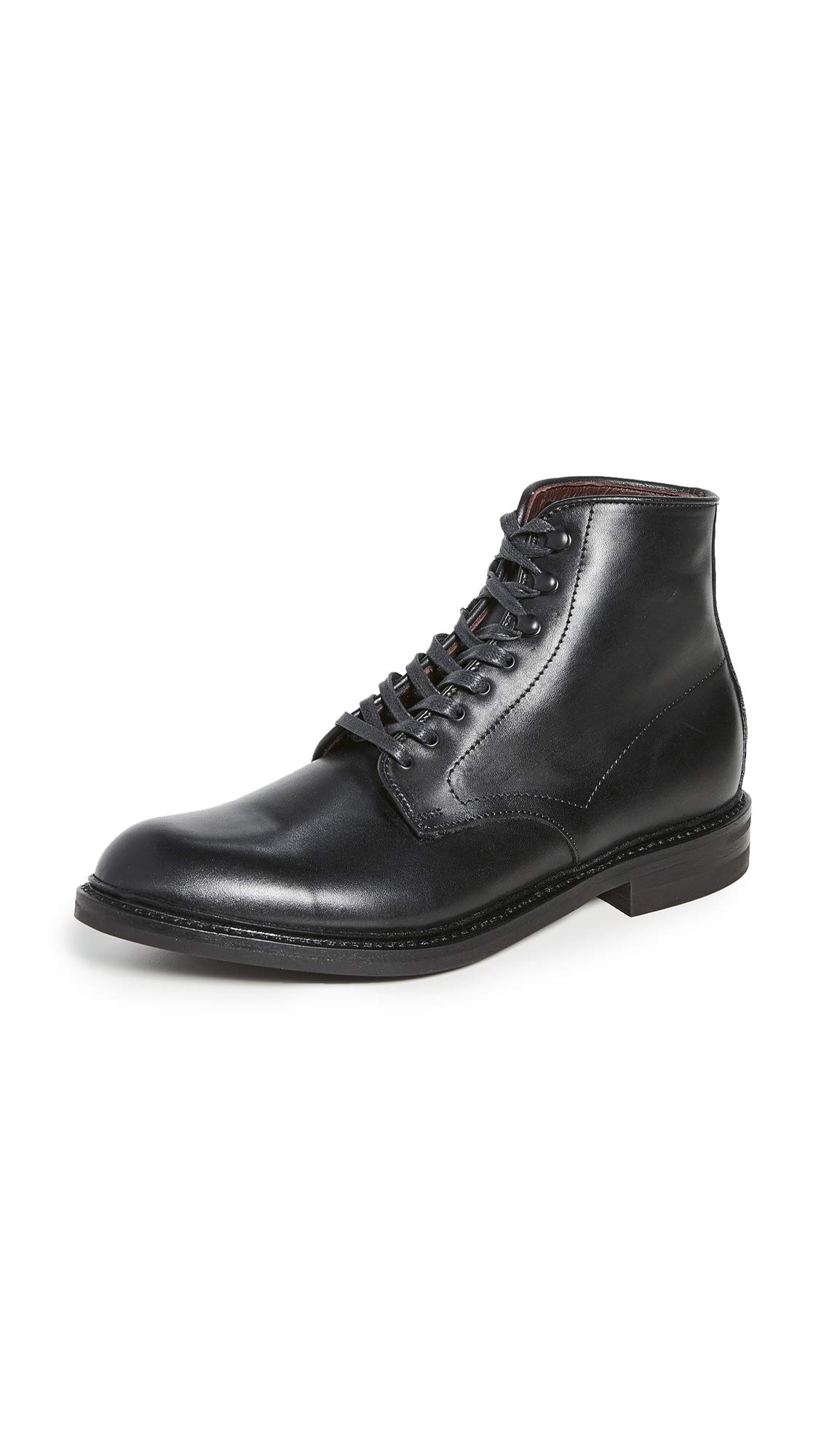 Allen Edmonds メンズ Higgins M Wp プレーントゥ オックスフォード流行り物ブーツ  黒いこと  10.5 Wide
