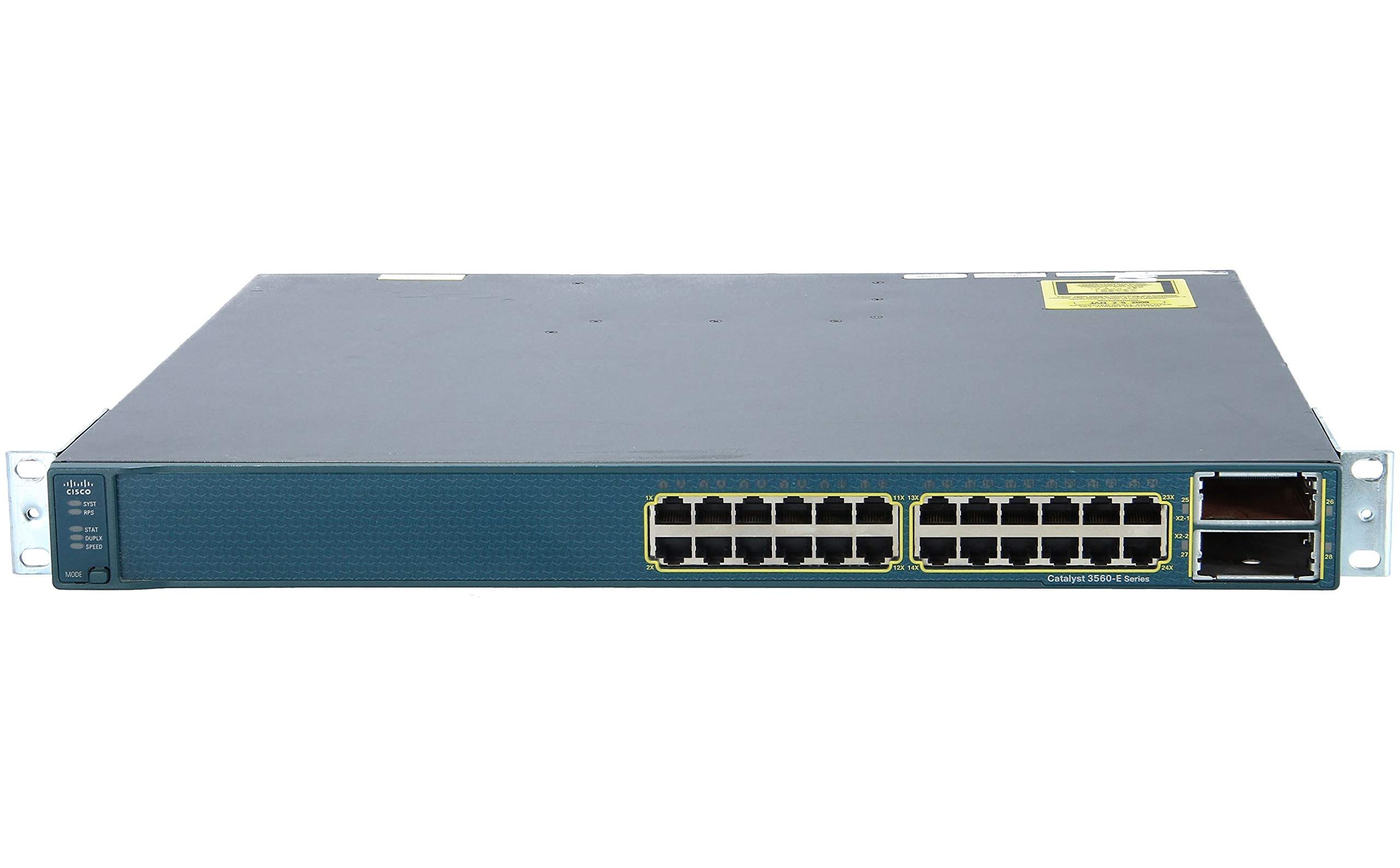 Cisco WS-C3560E-24TD-S イーサネット 24x 10/100/1000Base-T 取り替えっこ