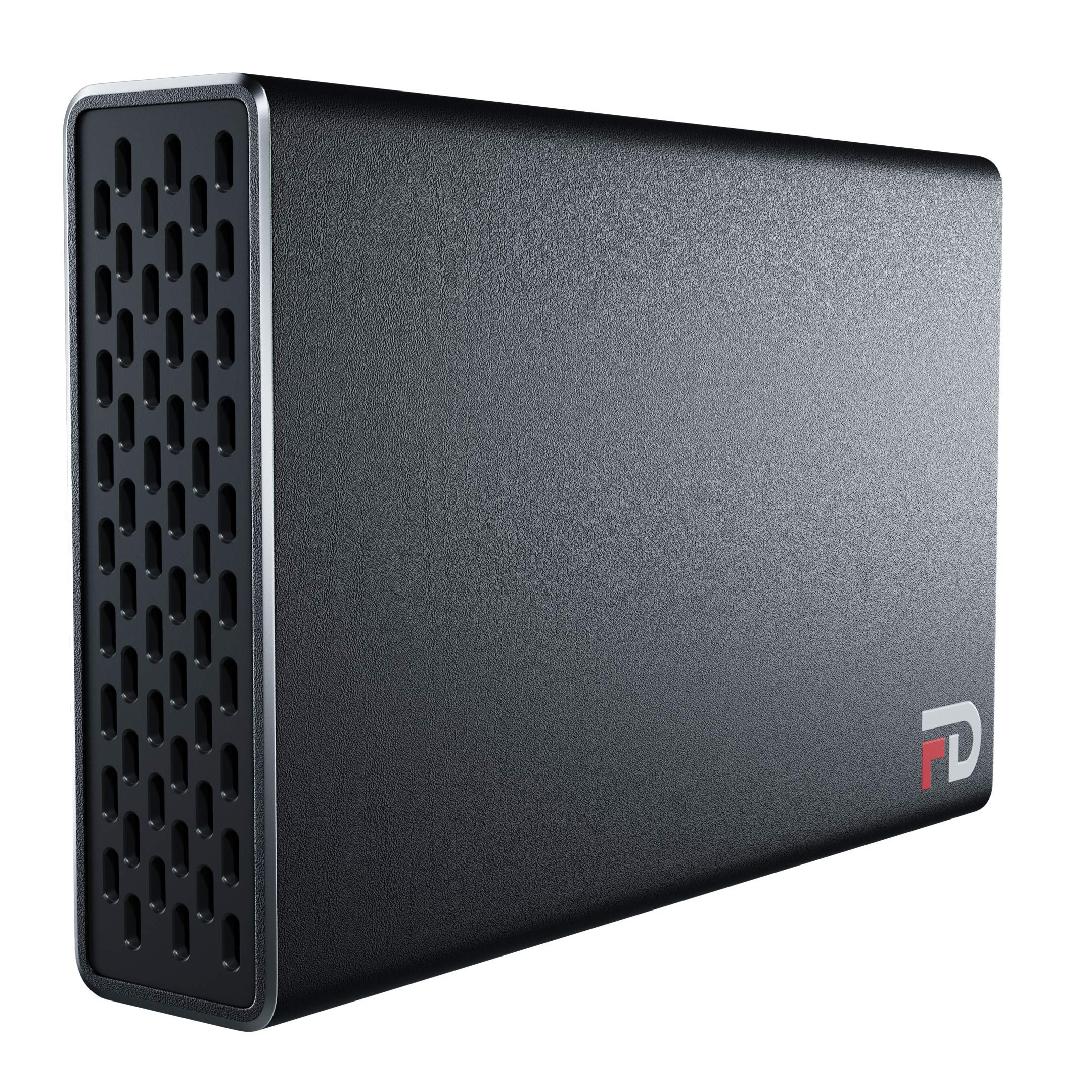 Fantom Drives Duo Mobile 4TB SSD 2 Bay RAID - USB 3.1 Gen 2 Type-C 10Gbps - 2 X 2TB 3D NAND TLC SSD Raid0/Raid1/JBOD (DMR4000S)｜global研究所