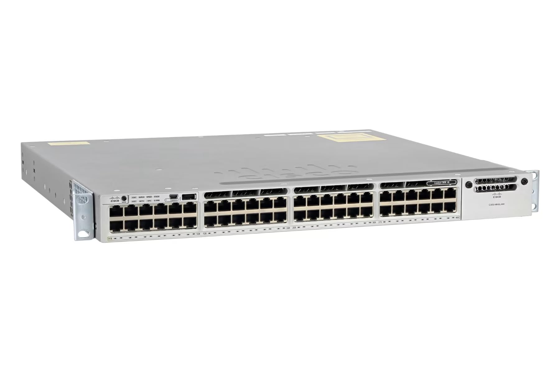 Cisco WS-C3850-48U-L 48 10/100/1000 UPOE GE、ローカルエリアネットワーク、1100なおなお書き