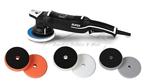 bbnmore Rupes ビッグフット LHR15 Mark III ランダムオービタルマシンポリッシャー - 5in無料パッド
