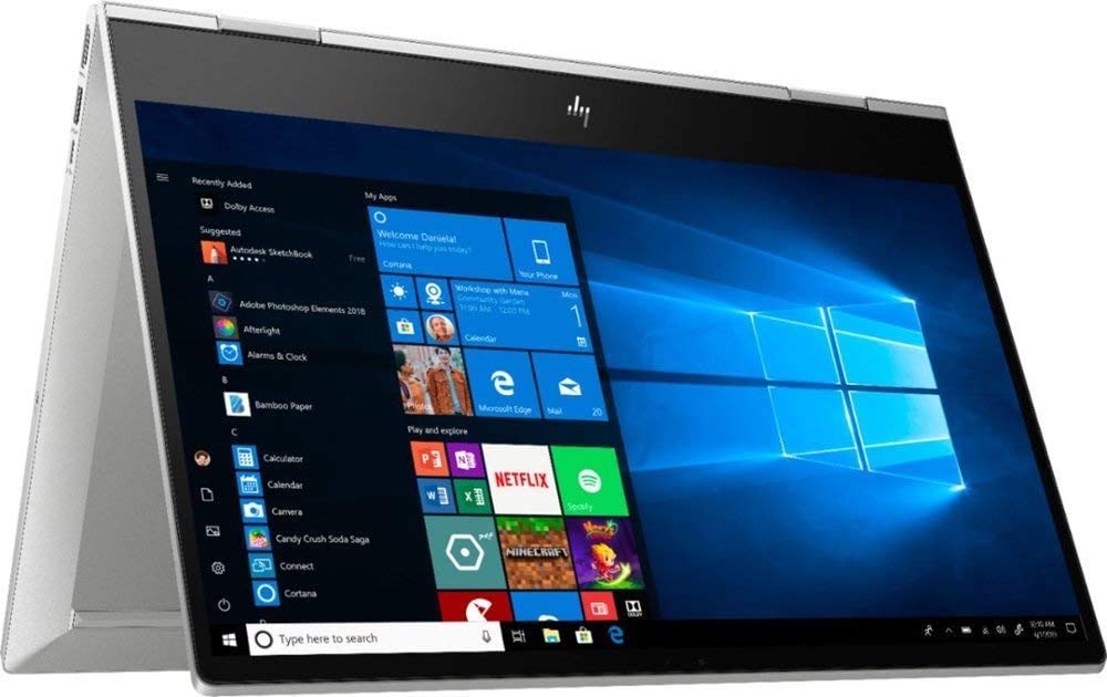 HP Envy x360 2-インチ-1 万覚え帳マイコン 15.6in 盛りだくさん固定ディスク タッチスクリーン、第10時人 Intel Core i7中央処理装置、12GB記憶装置、512GB PCIe NVMe SSD、Wi-Fi、HDMI、バックライトキーボード、Windows 10 Home、しろがね色